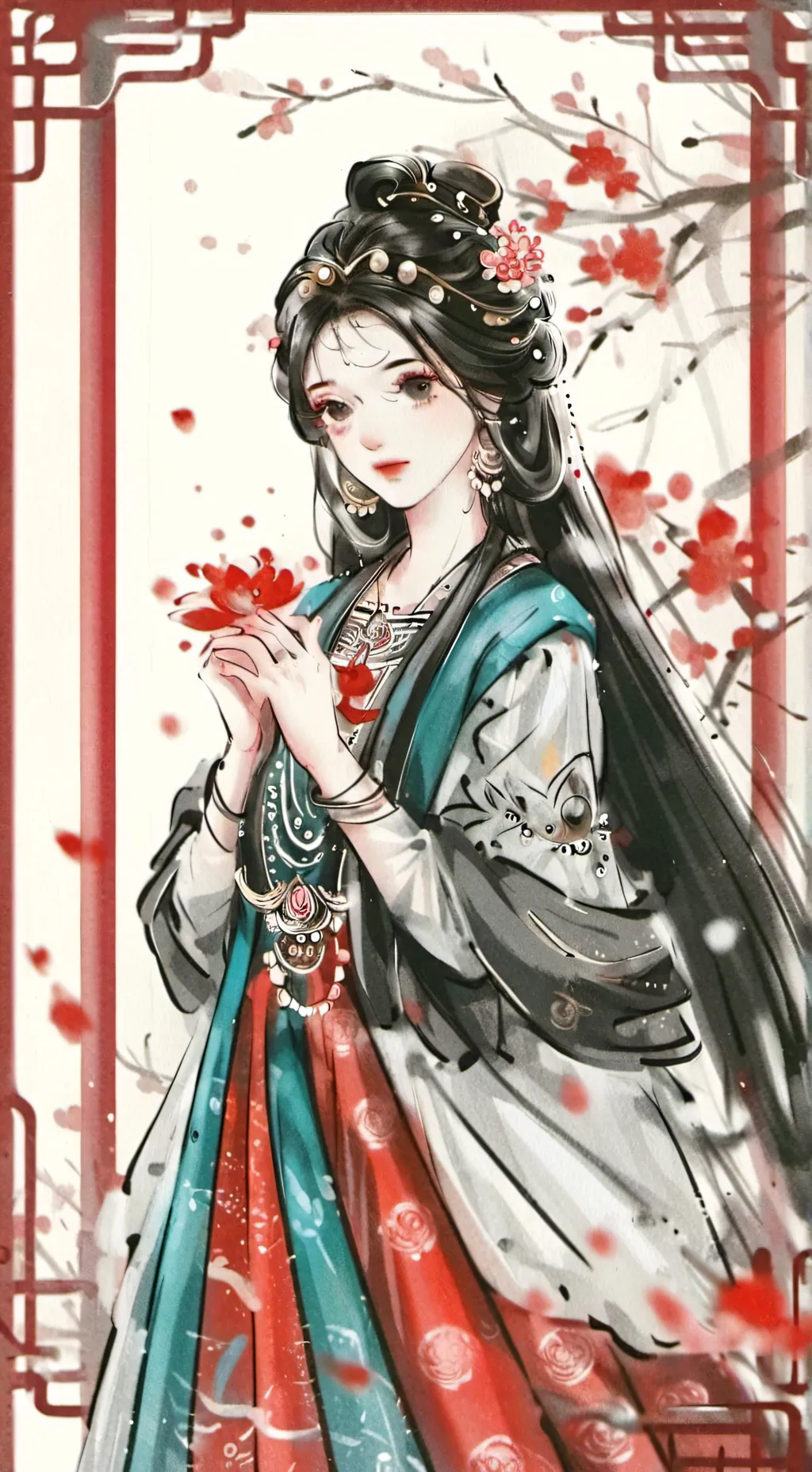 ai character: lily background
