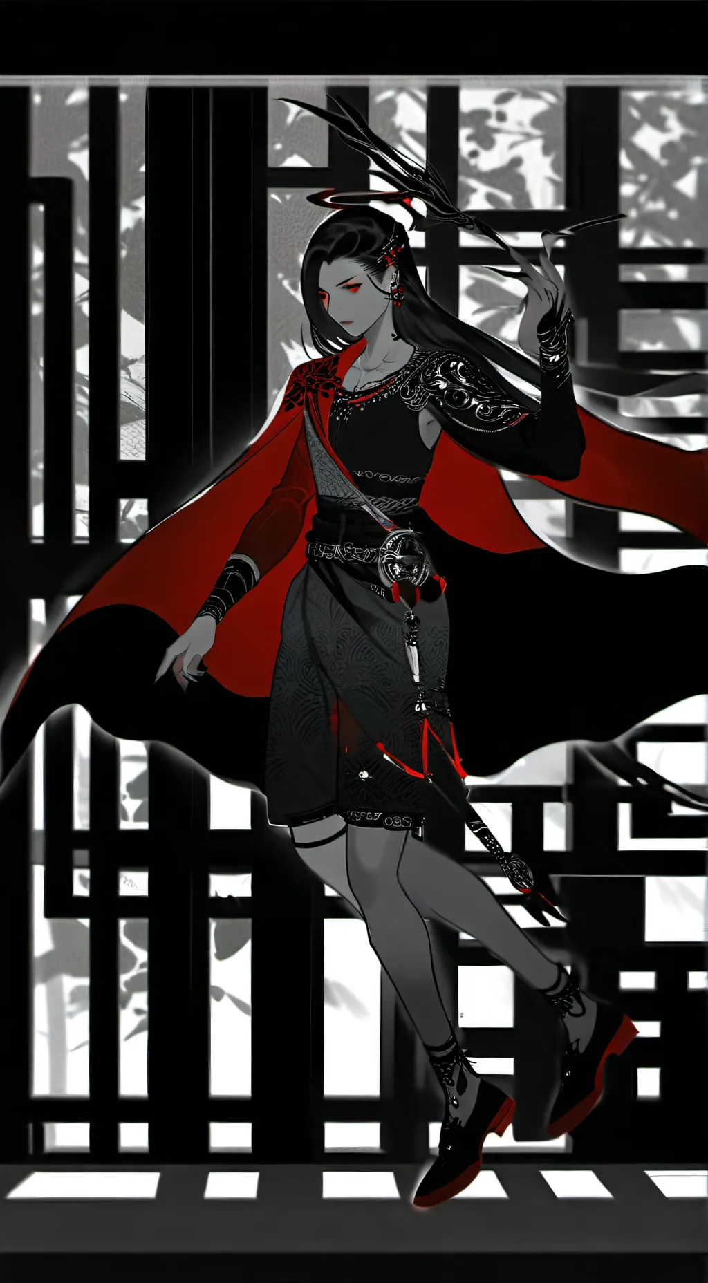 ai character: luna🤫🧏 background