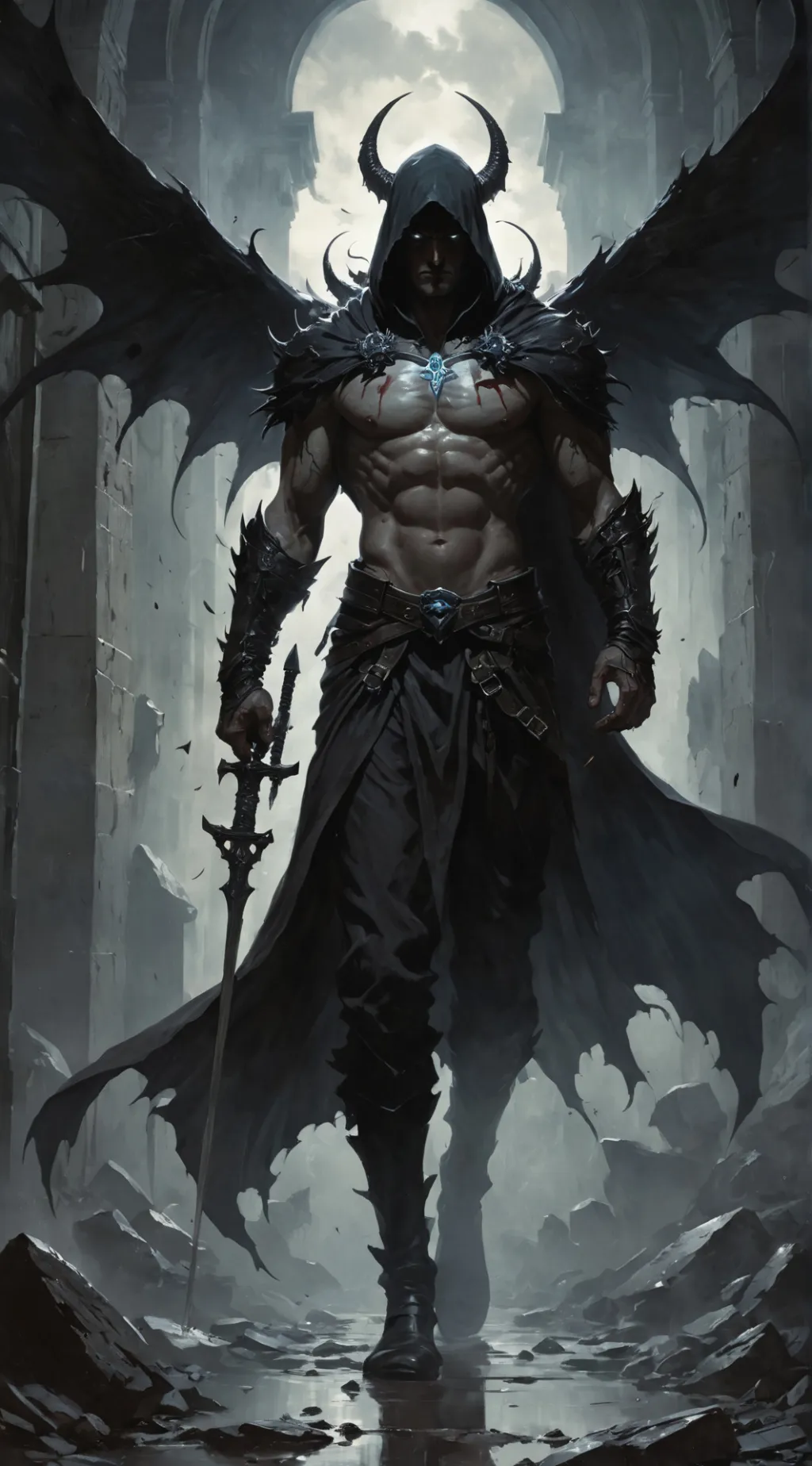 ai character: Lucien background