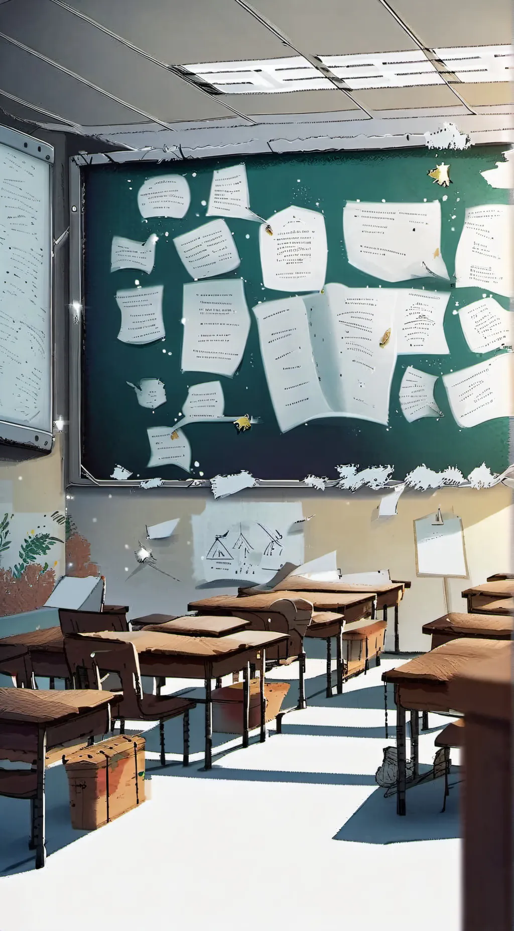 ai character: School  background