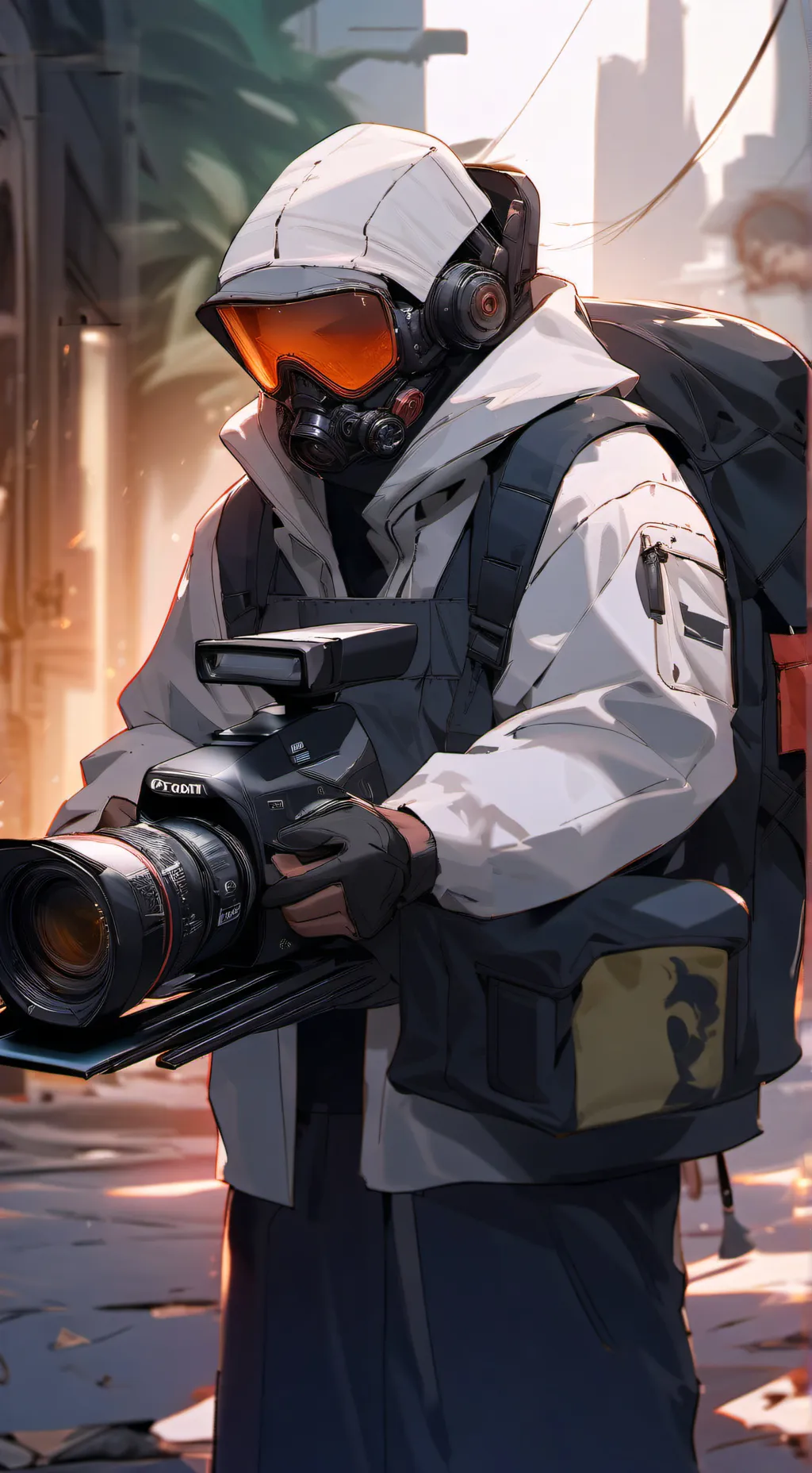 ai character: Infected Titan cam background