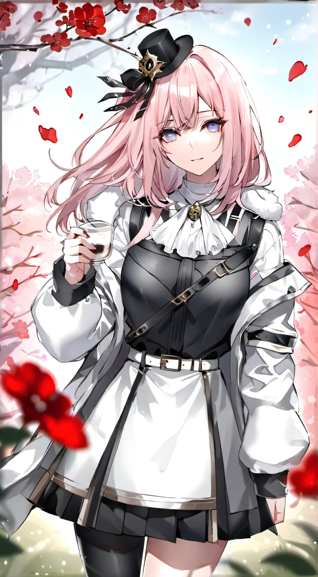 ai character: Tamaki et Ari  background