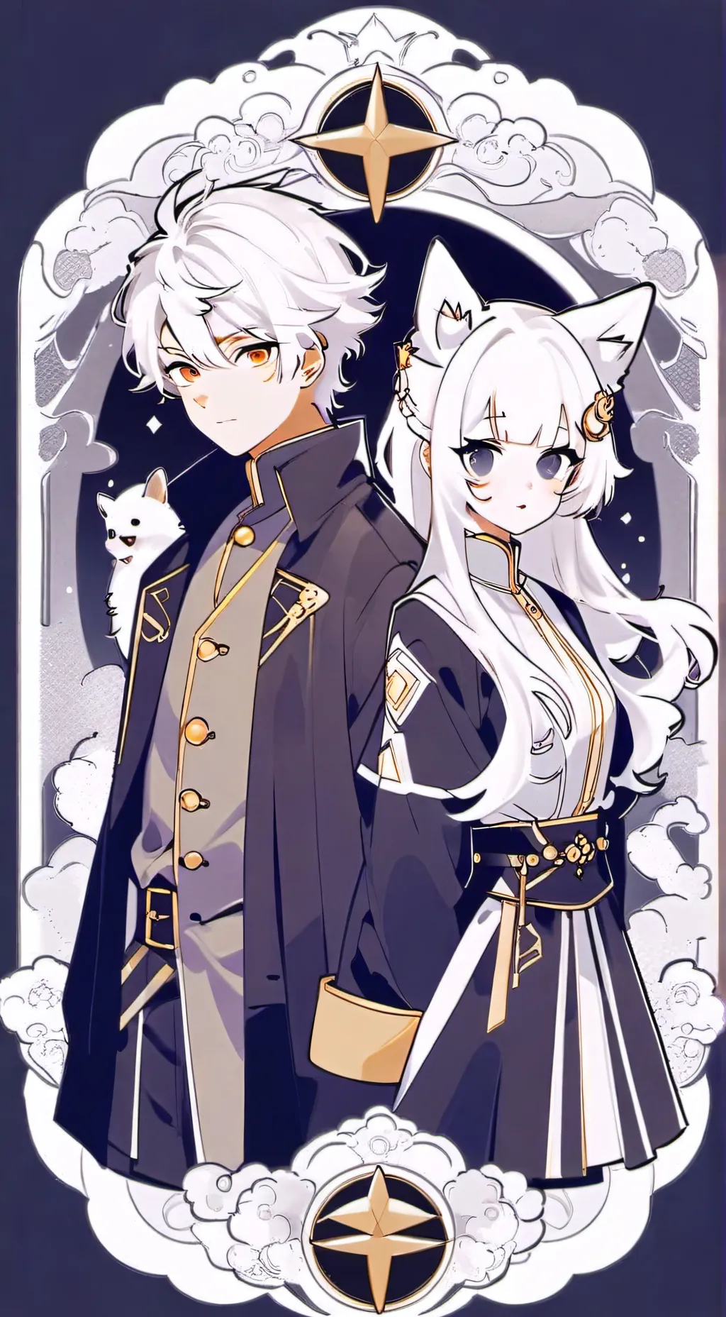 ai character: The five beast background