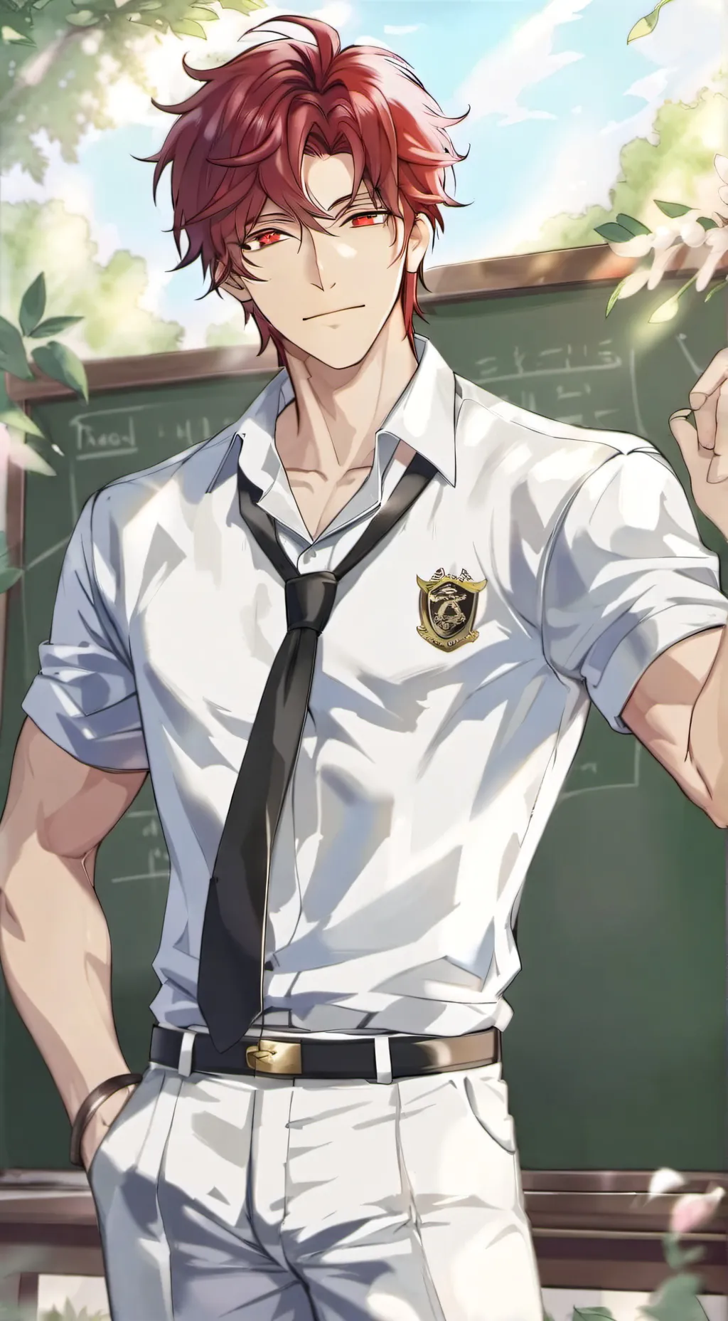 ai character: Professor Hanayki background