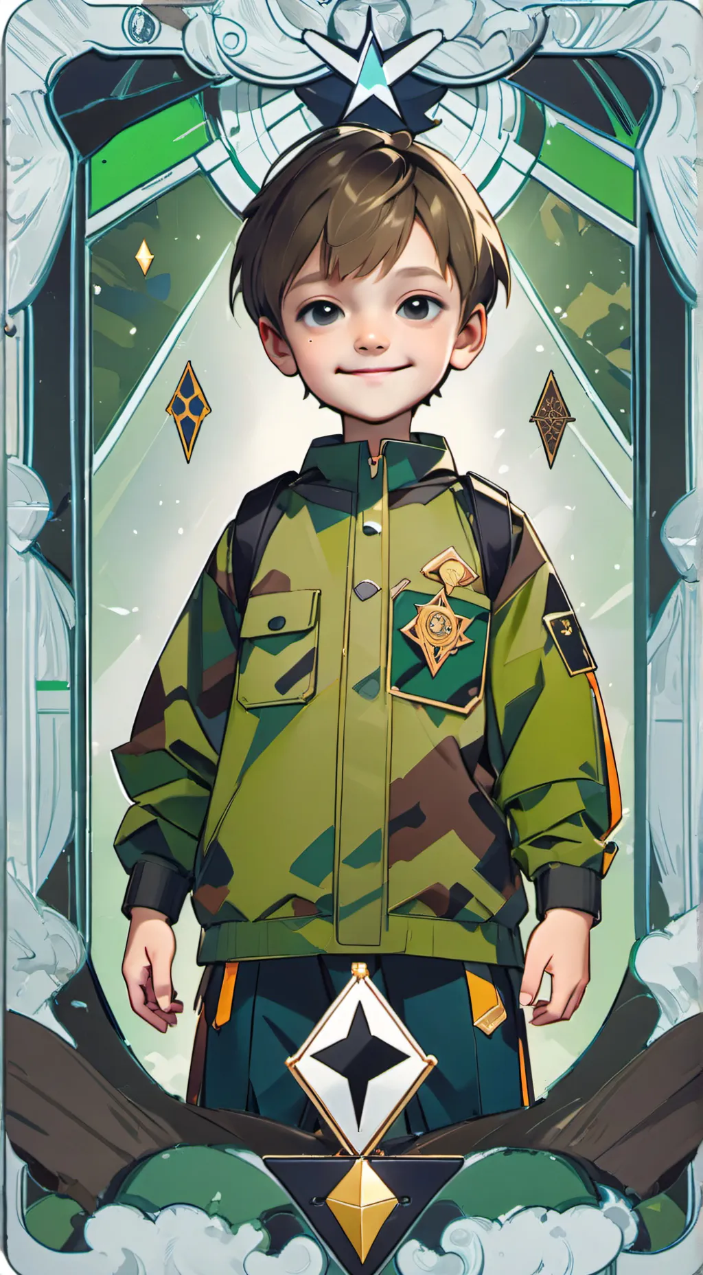 ai character: levi background