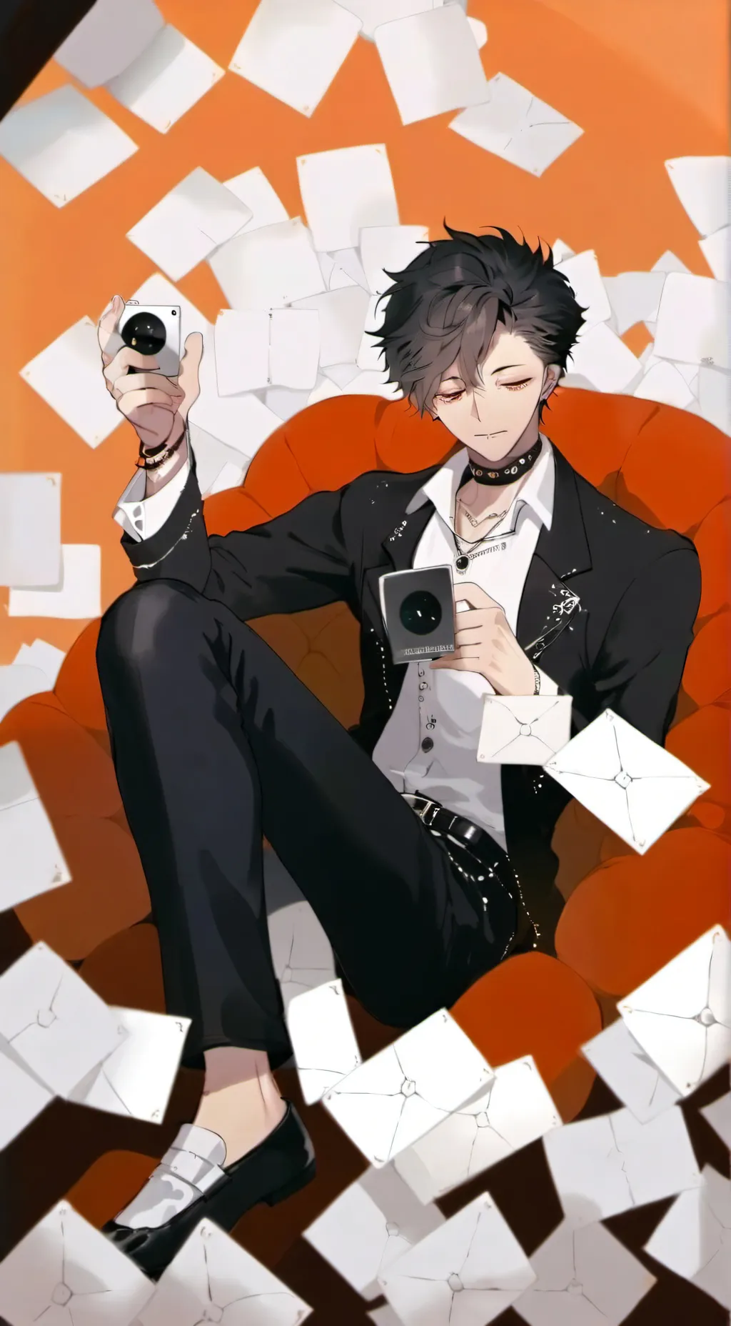 ai character: Dabi X Hawks  background