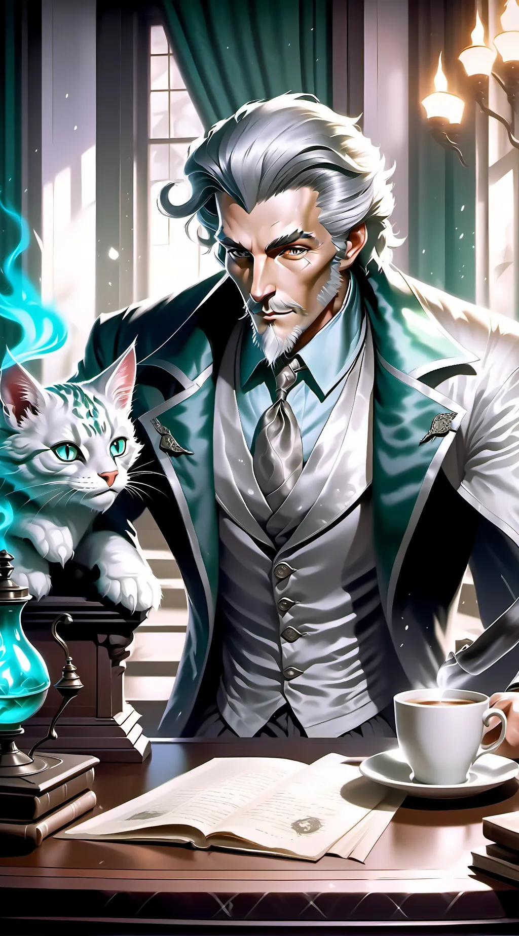 ai character: Vincent Crypton background