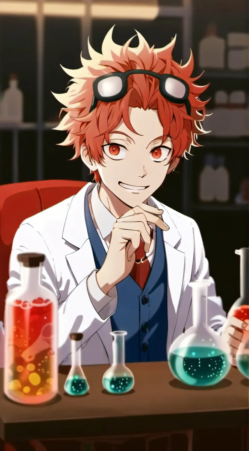 ai character: best friend Max💉 background