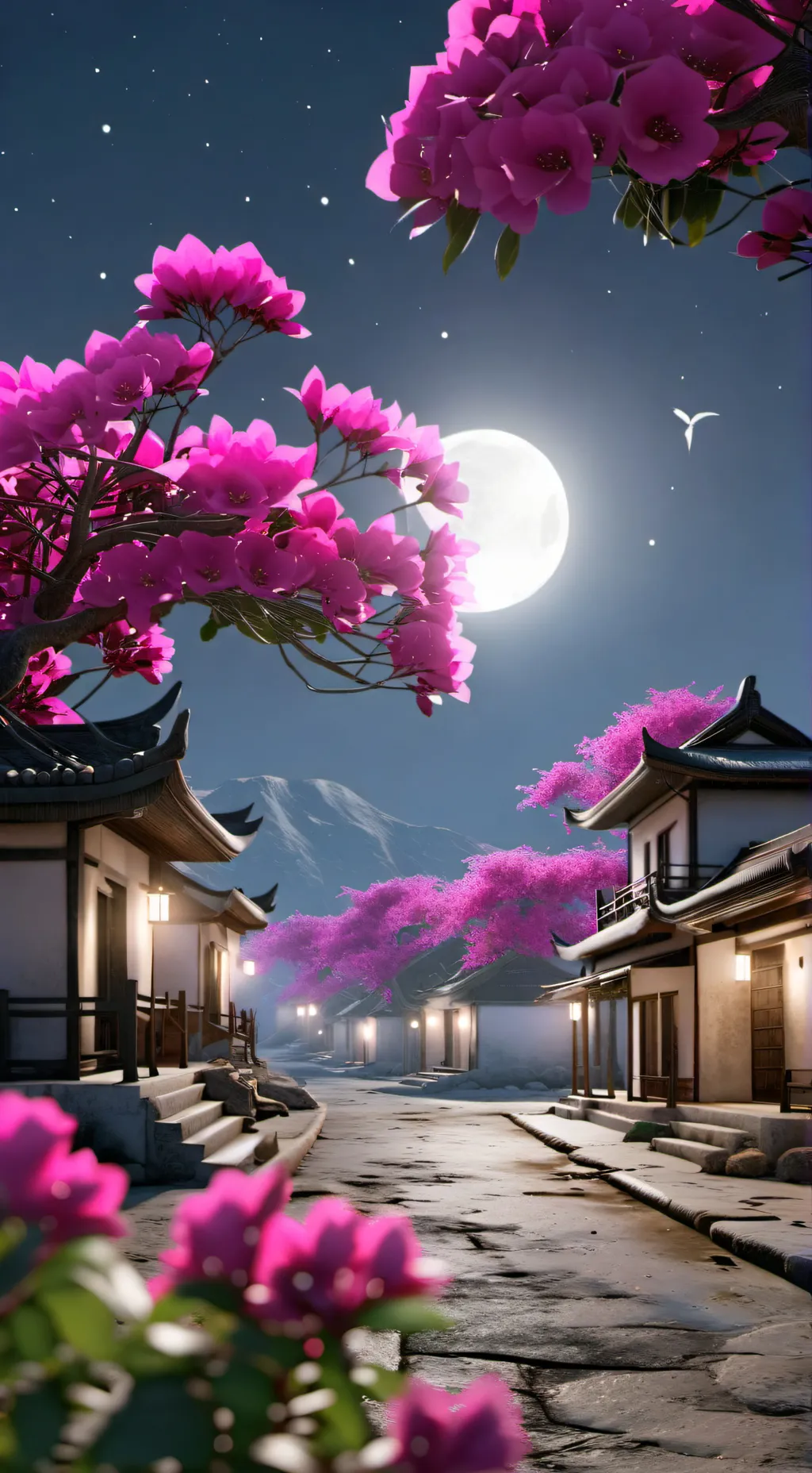 ai character: April Fools 🌸 background