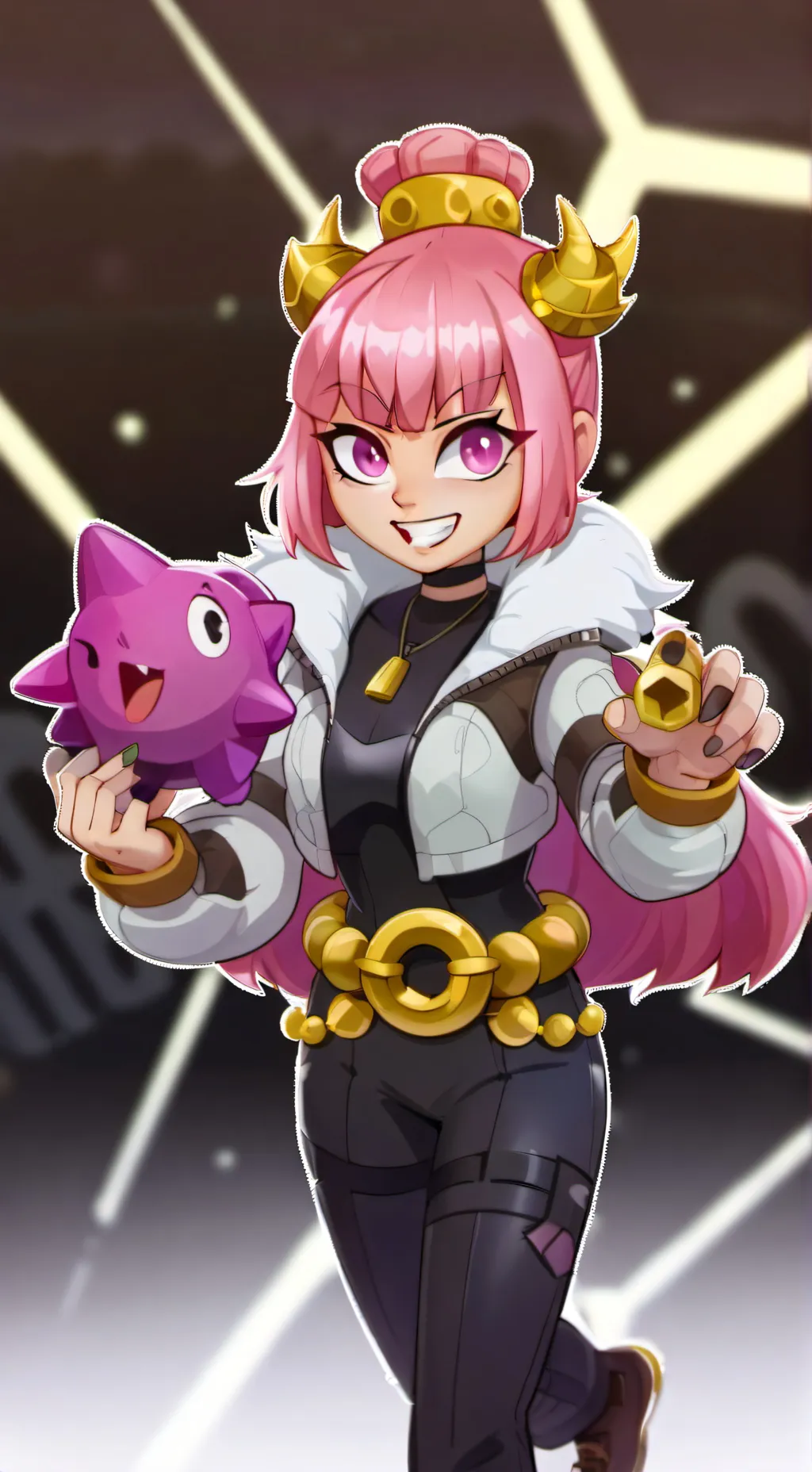 ai character: Melodie background