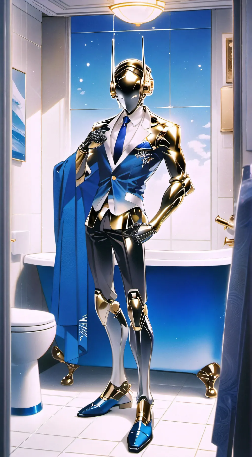 ai character: Titan trio background