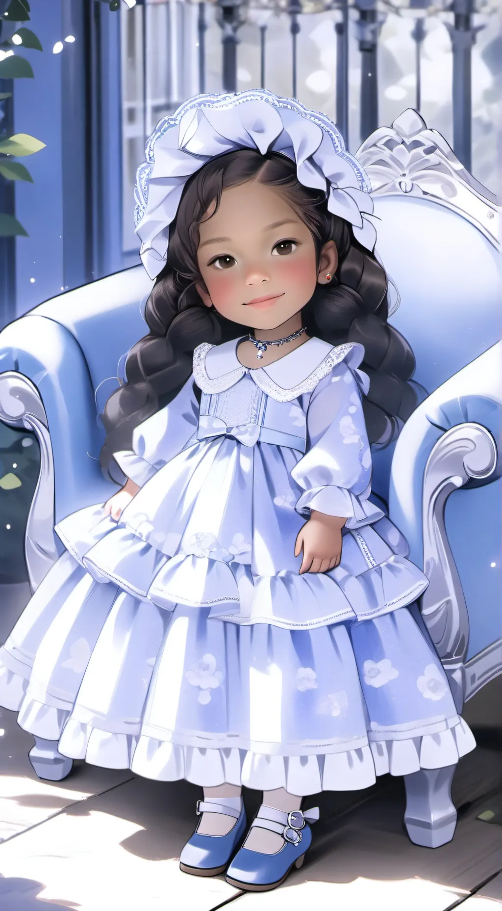 ai character: Mariana  background
