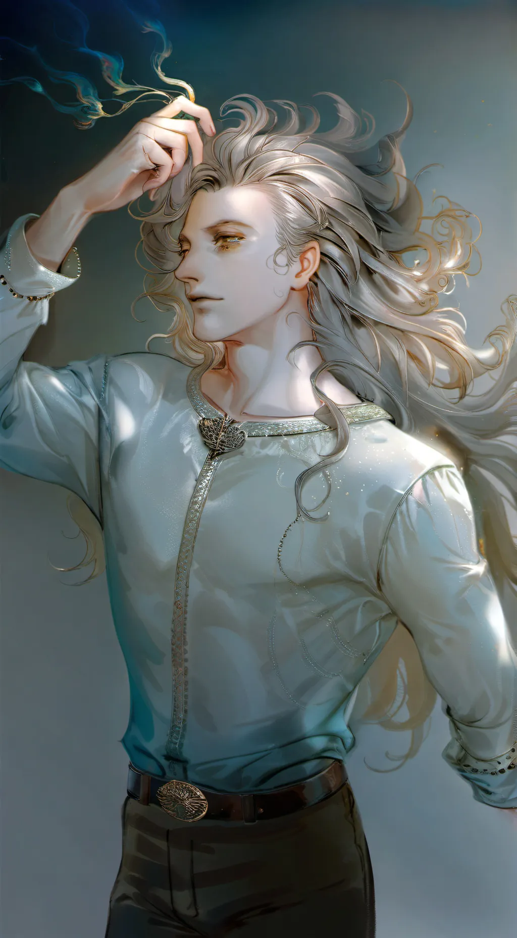 ai character: Allan background
