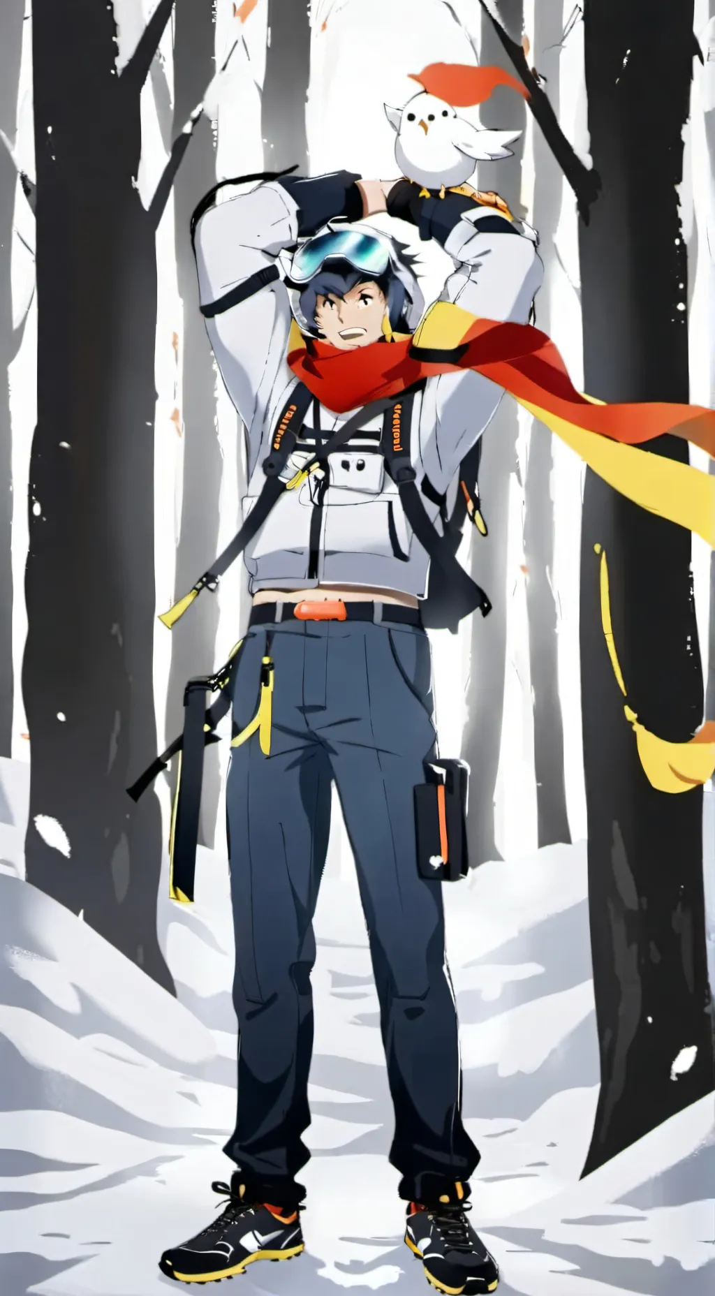 ai character: Mha Class 1A x LOV background