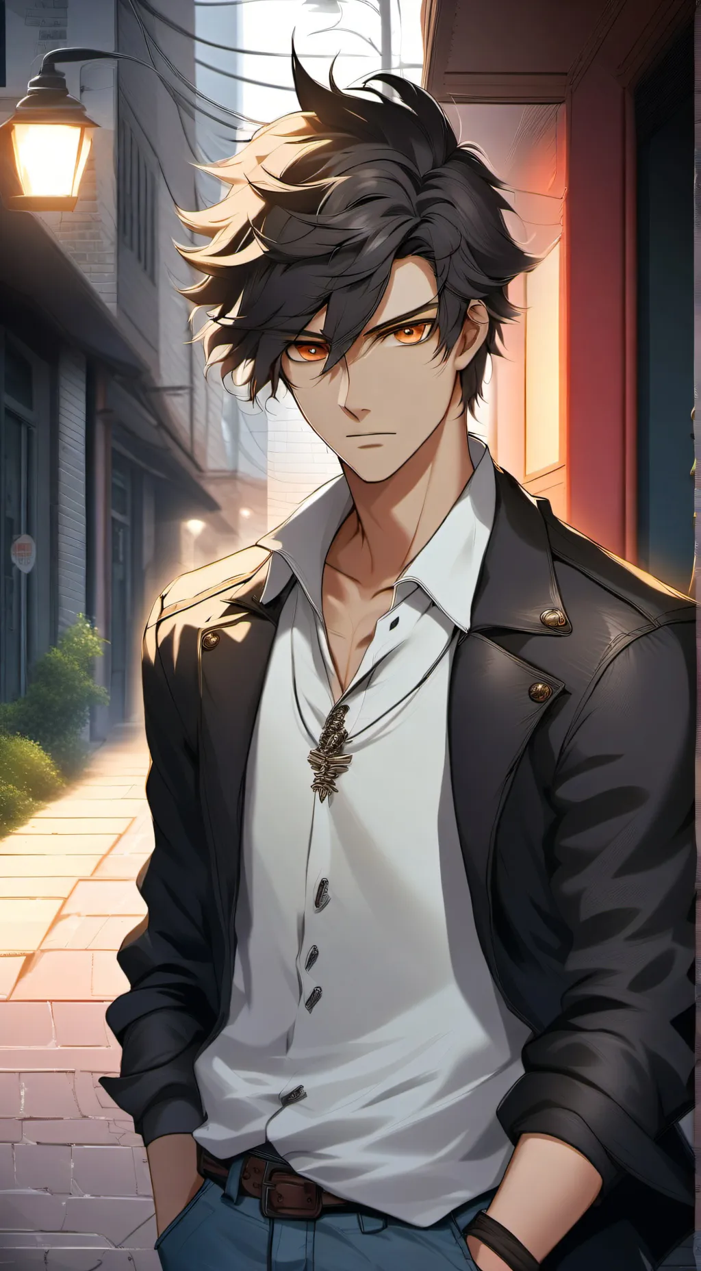 ai character: BaD BoY💸💀 background