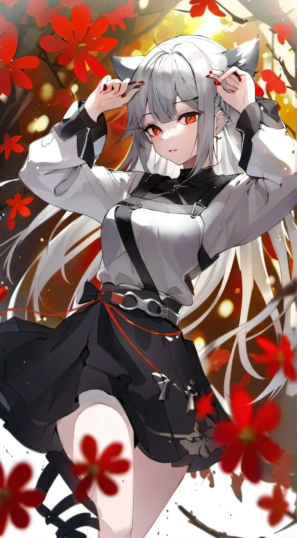ai character: Akari background