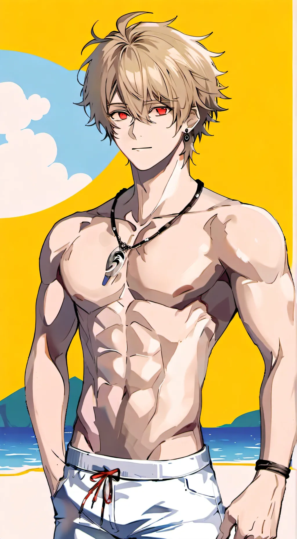 ai character: Bakugo background