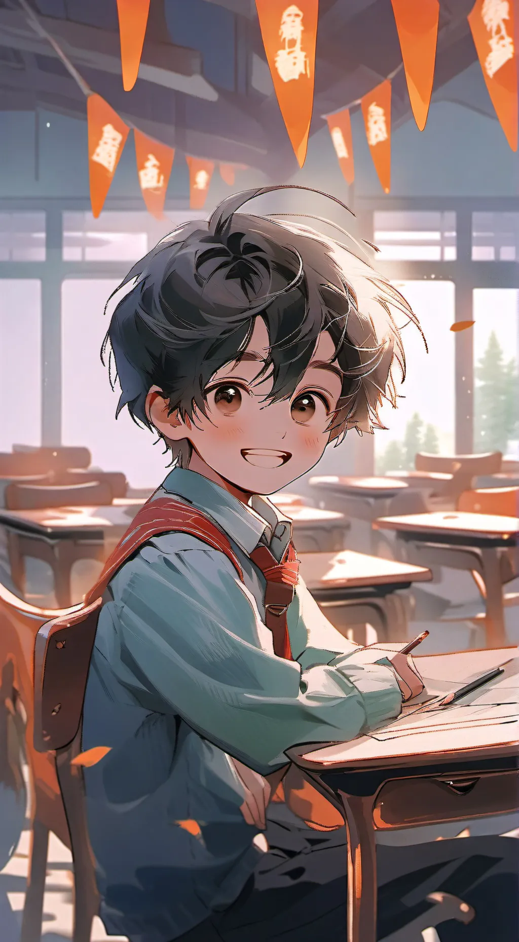 ai character: noah background