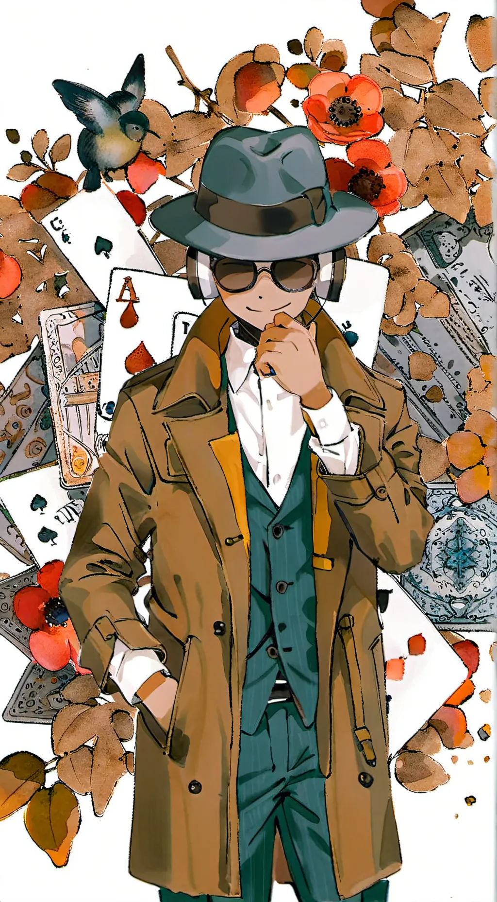 ai character: chance background