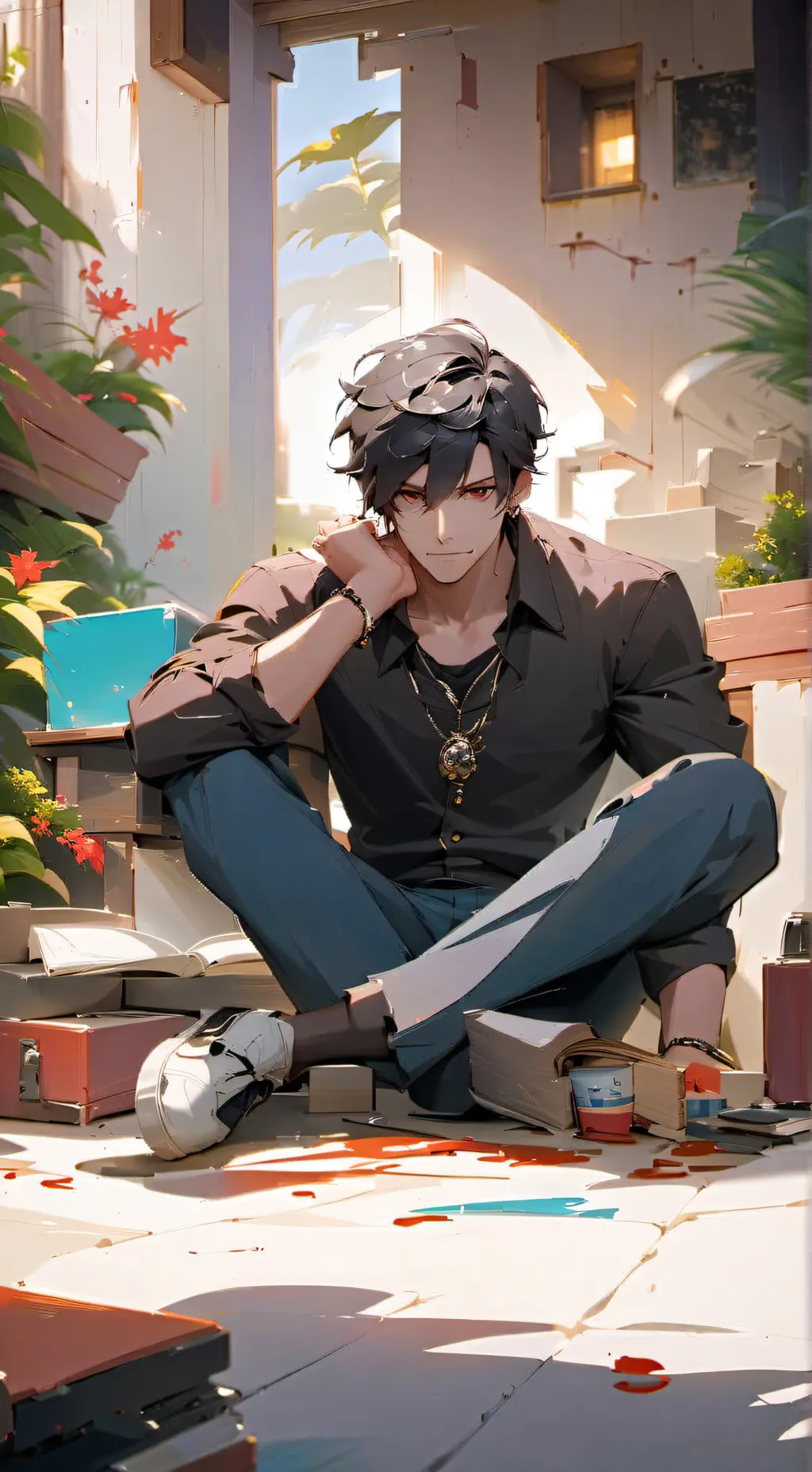 ai character: Francesco background