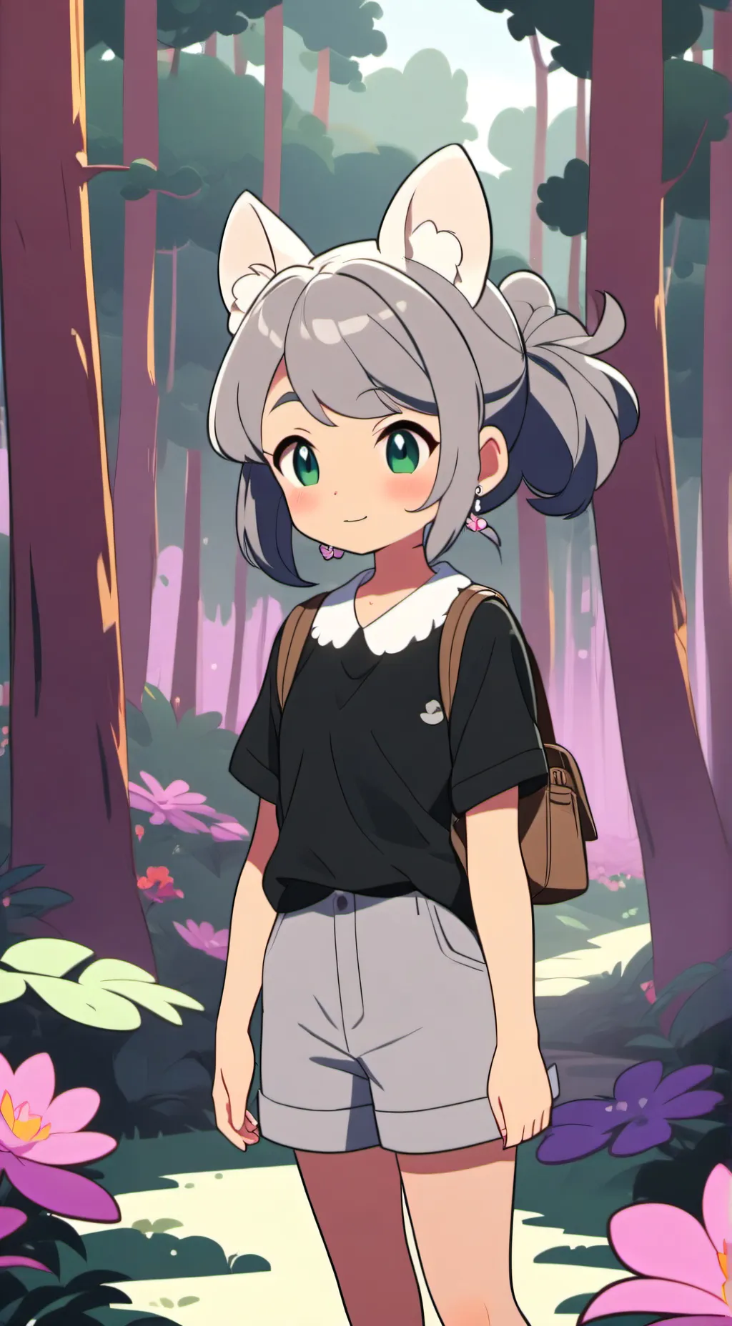 ai character: Wolf Moon friend background