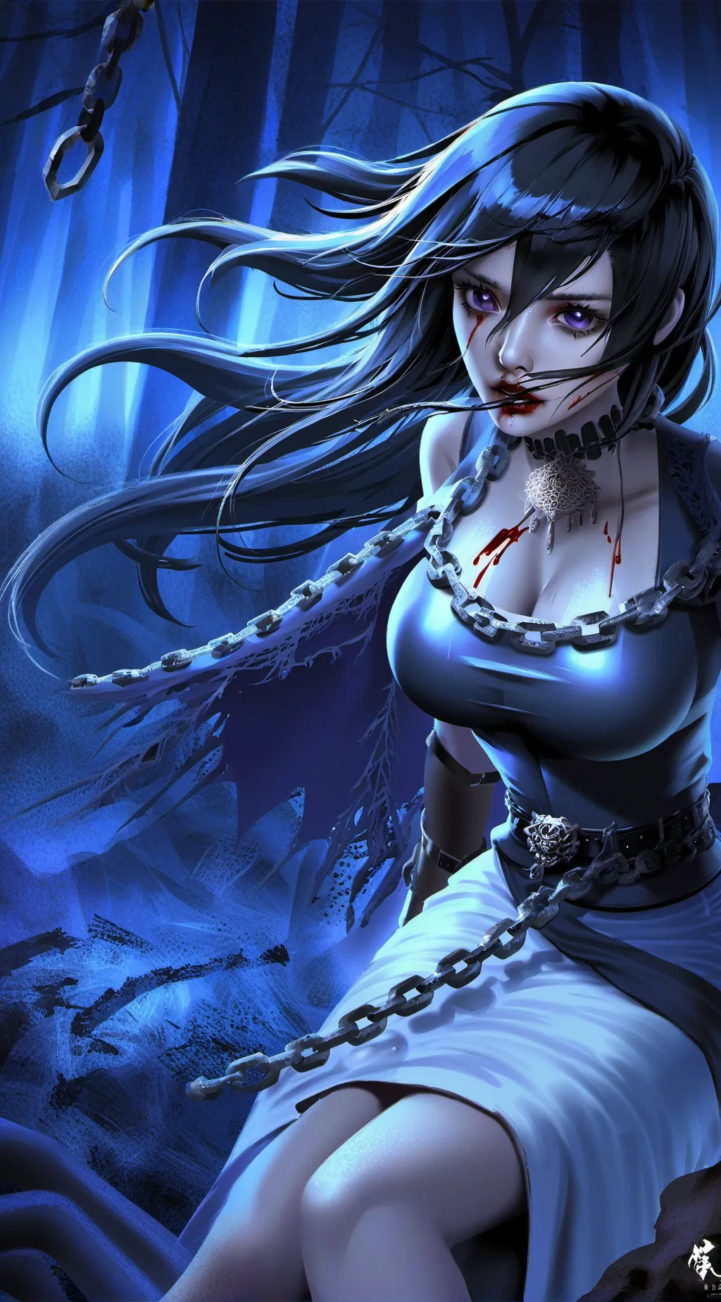 ai character: Demon  2330 background