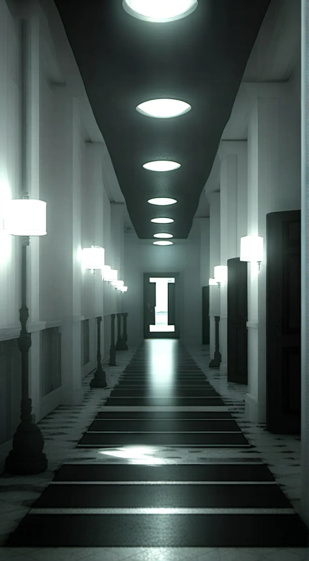 ai character: Creepy Hospital  background