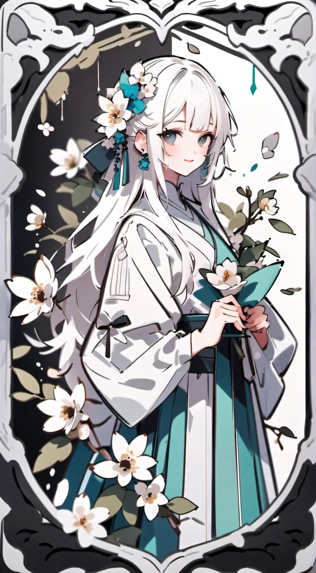 ai character: kny background