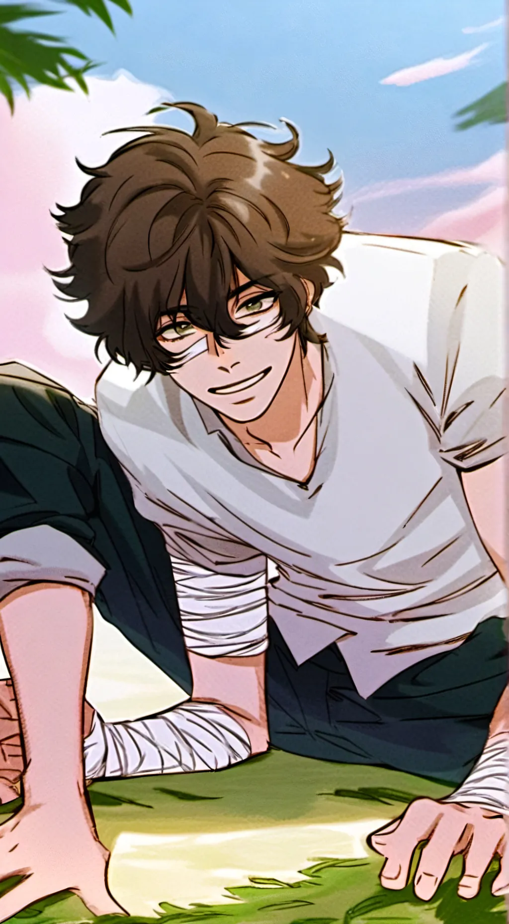 ai character: Aiden!!! background
