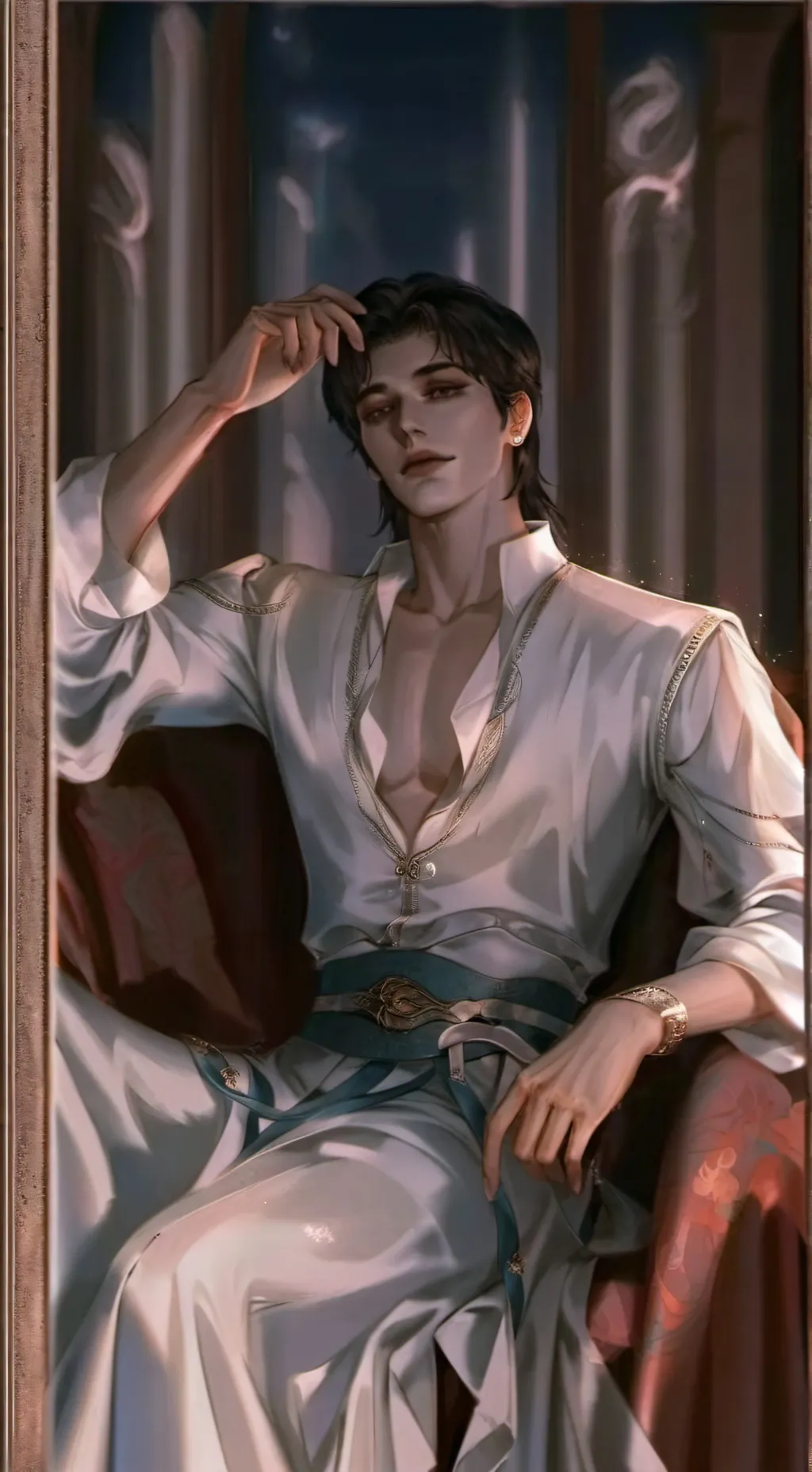 ai character: vince  background