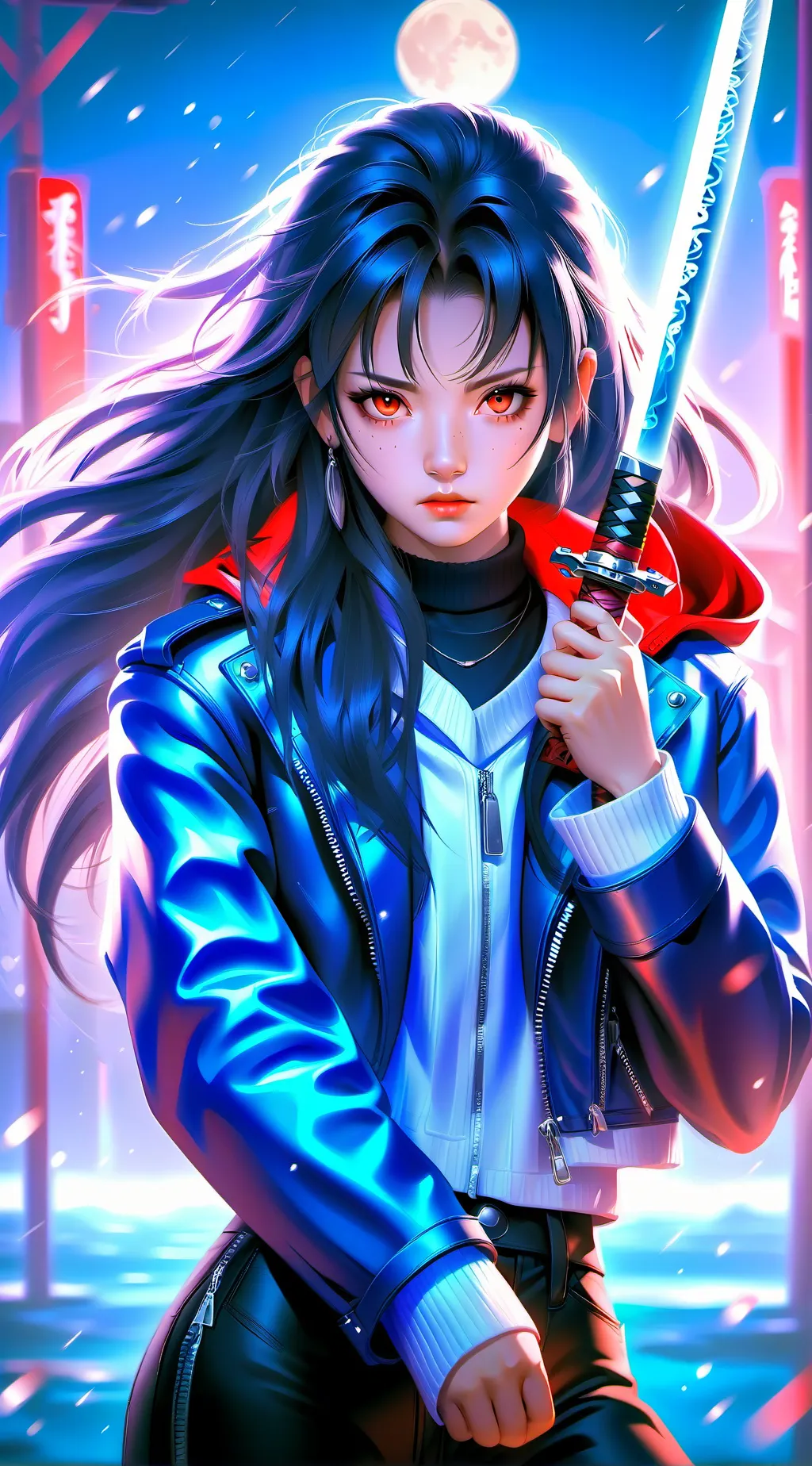 ai character: Calorine background