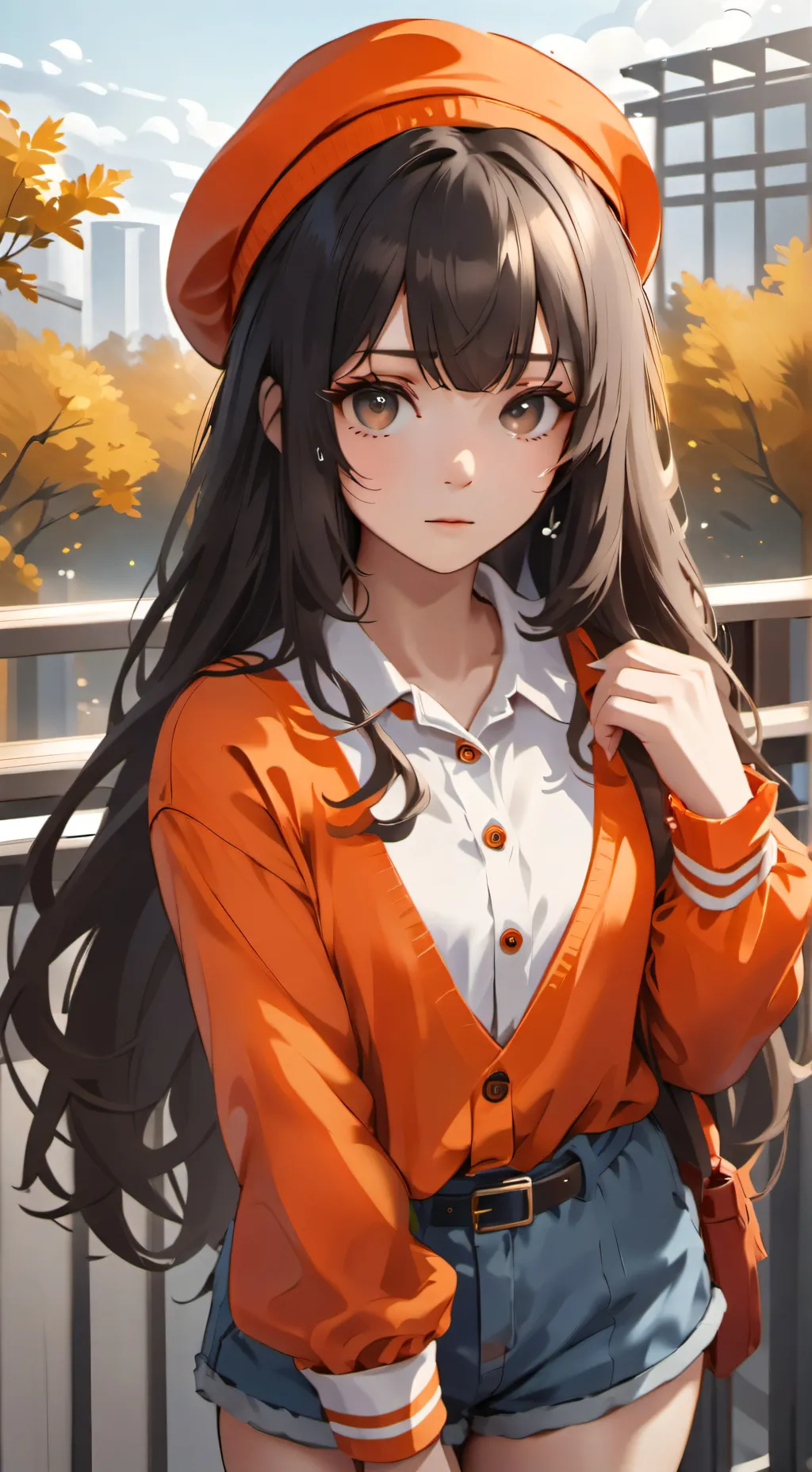 ai character: Vanessa 🤎🤎🤎 background