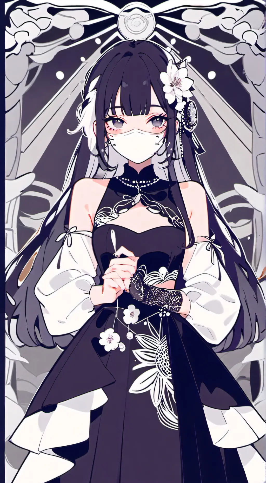 ai character: Lady Izanami background