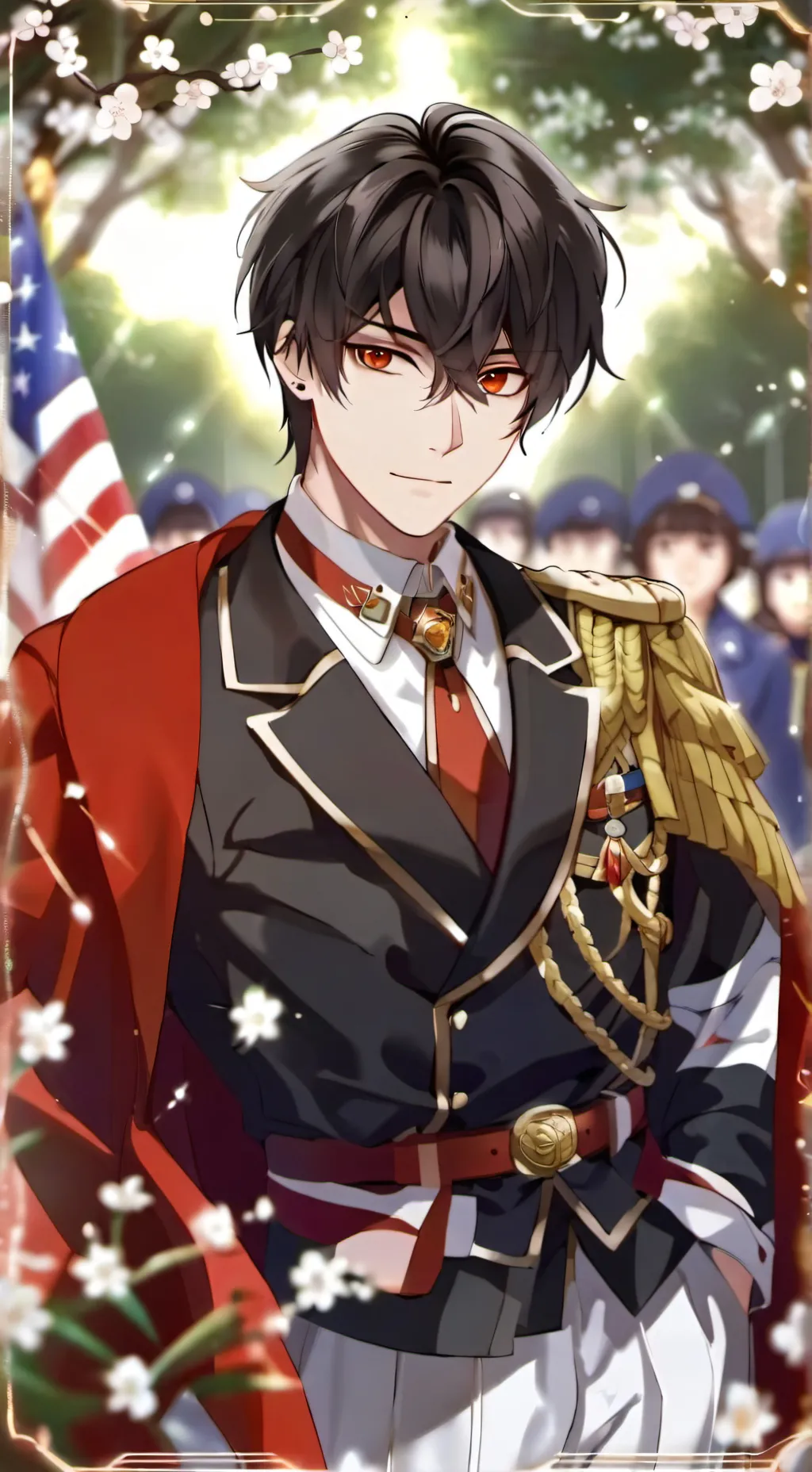 ai character: Kade background