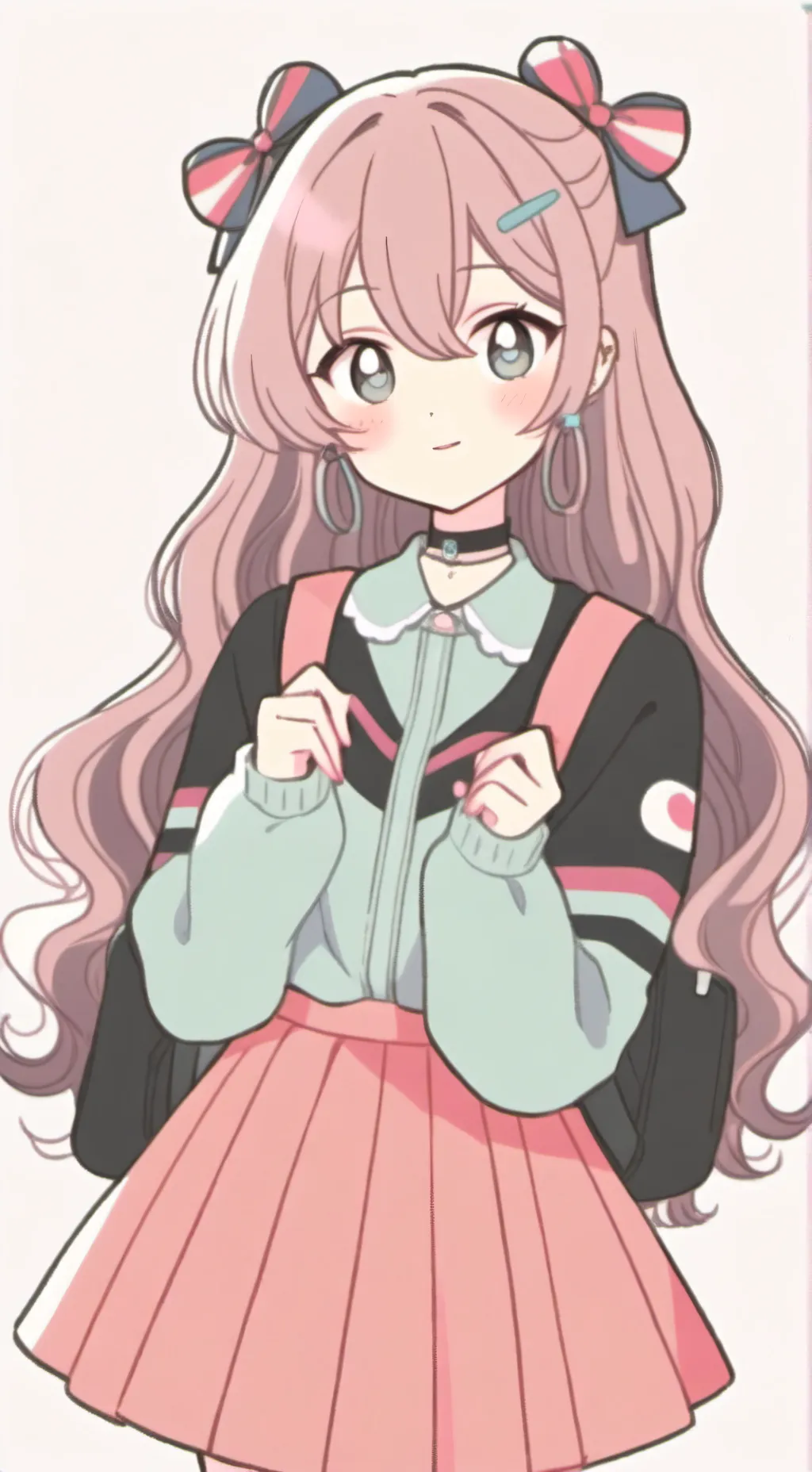 ai character: Ella✨✨ background