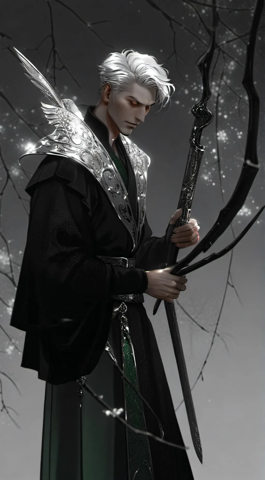 ai character: ash background