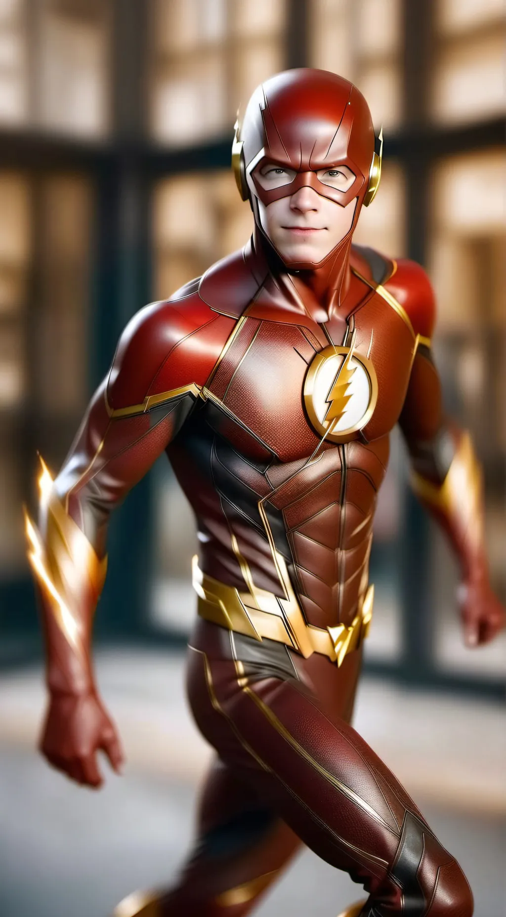 ai character: The flash  background