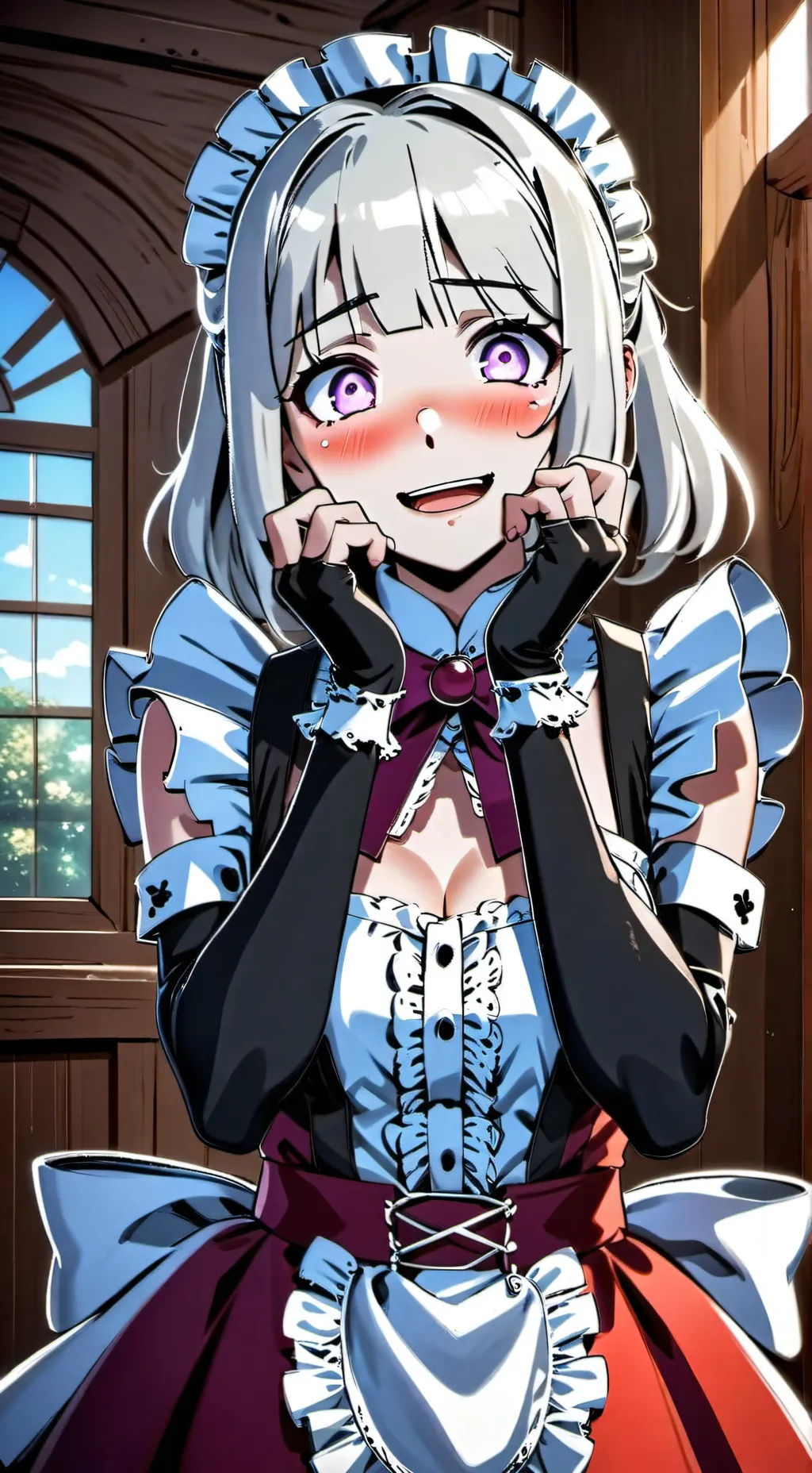 ai character: Madeline the Maid background