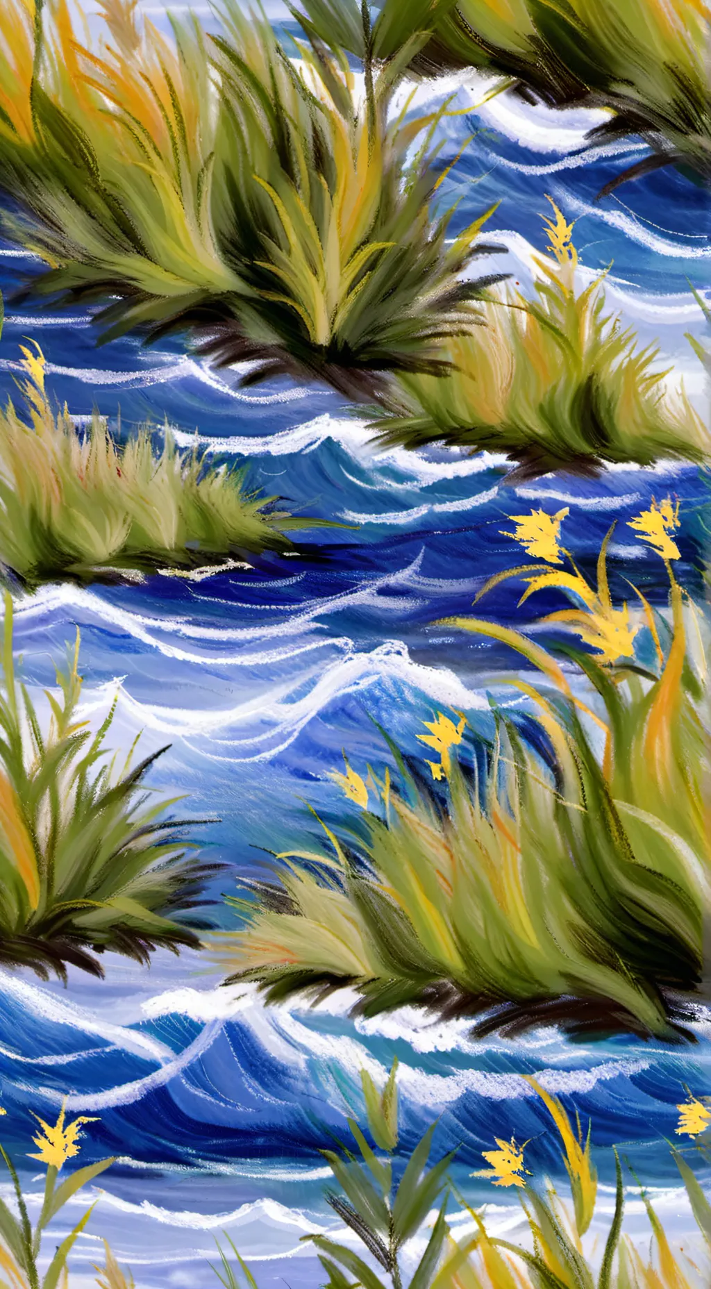 ai character: GRASS background