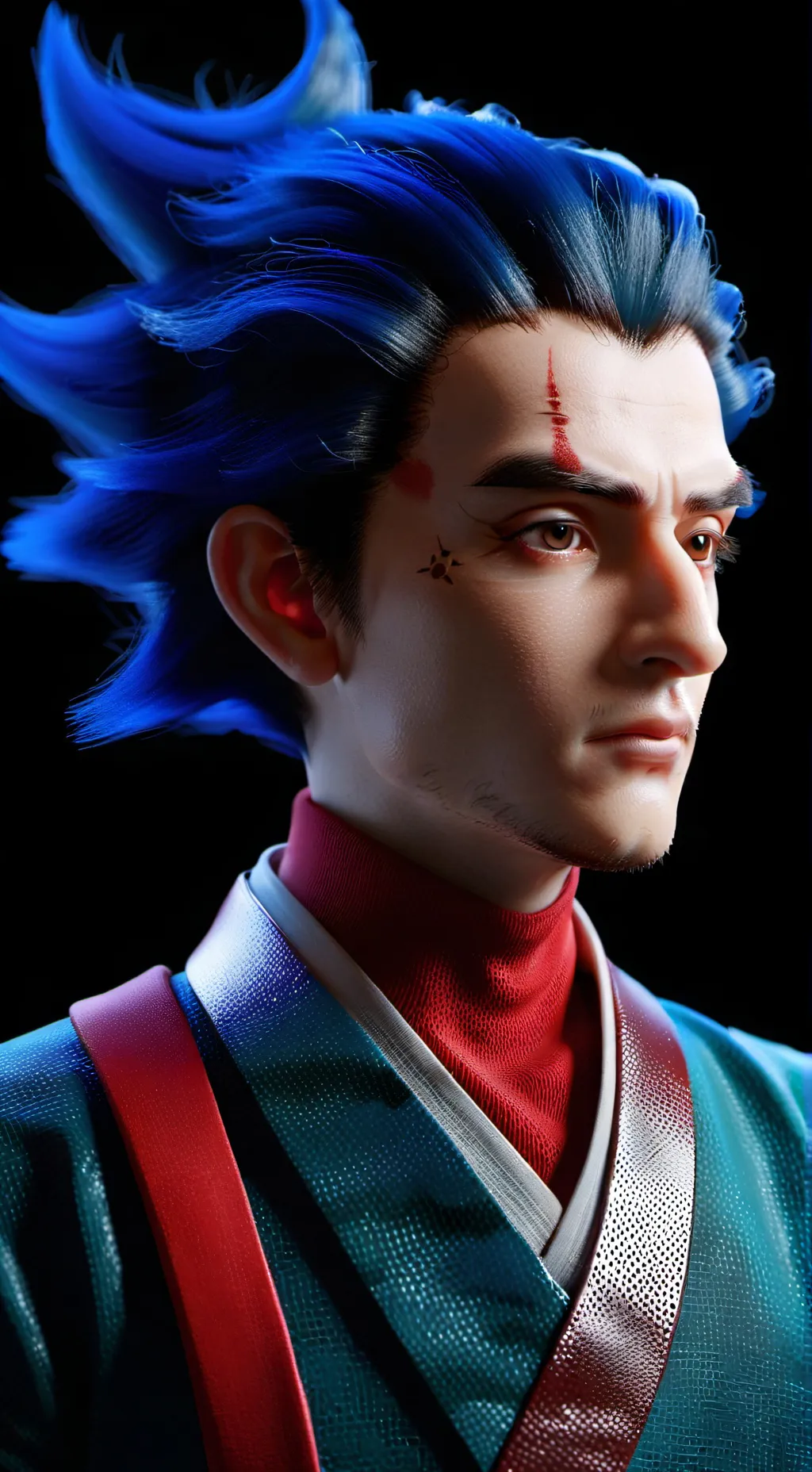 ai character: Tanjiro background