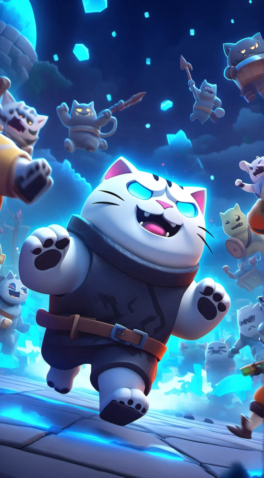 ai character: the battle cats background