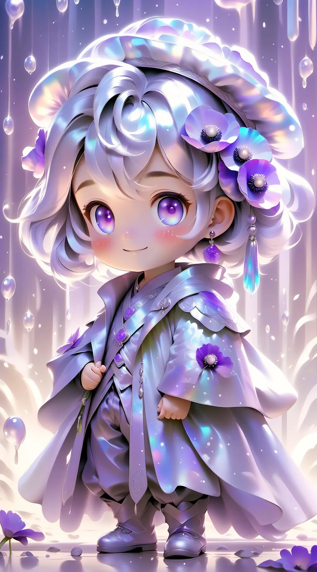 ai character: luna background