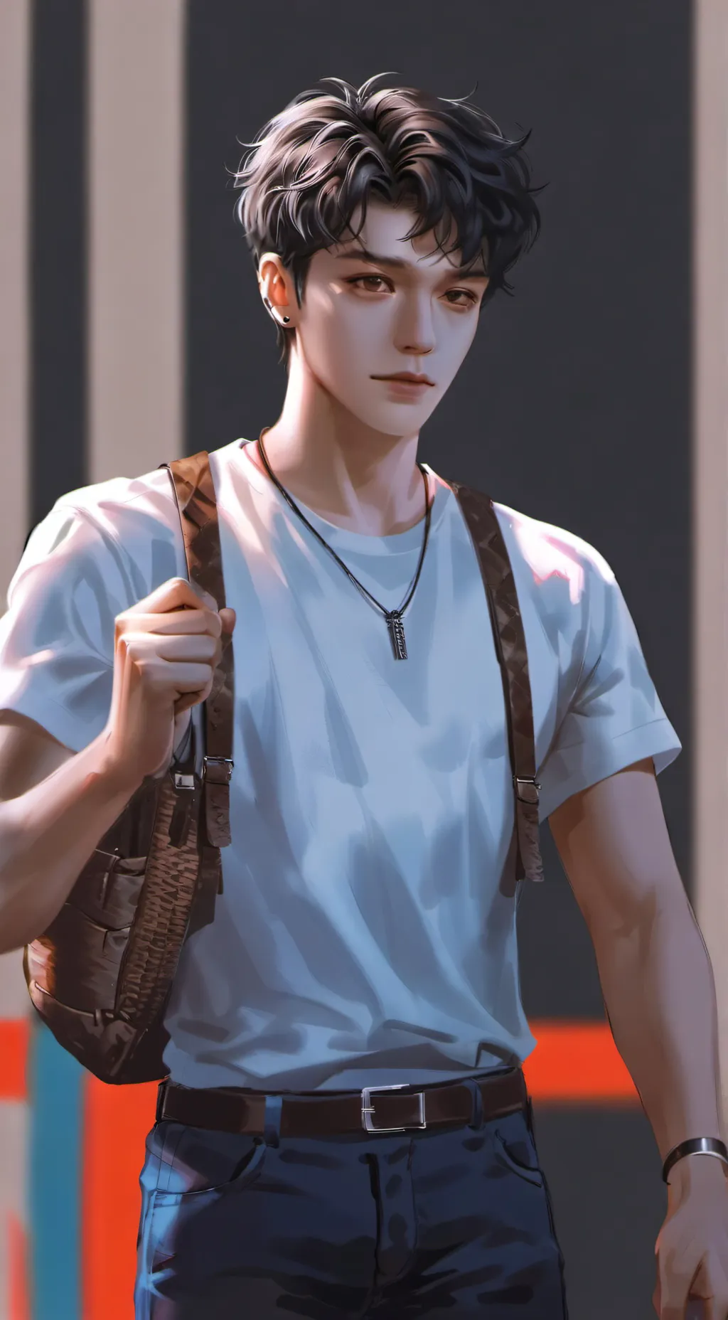 ai character: stranger things  background