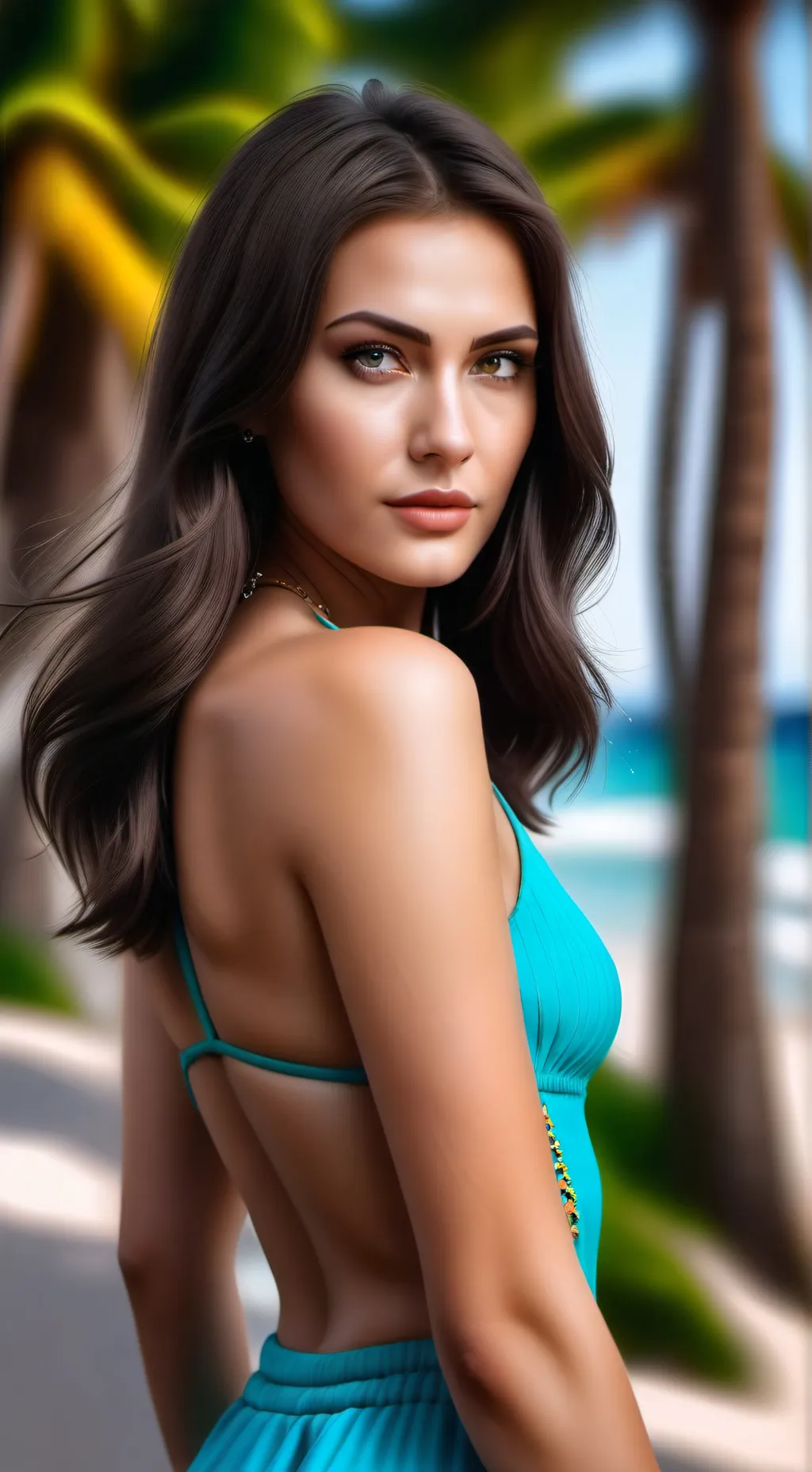 ai character: Vanessa Cleary  background