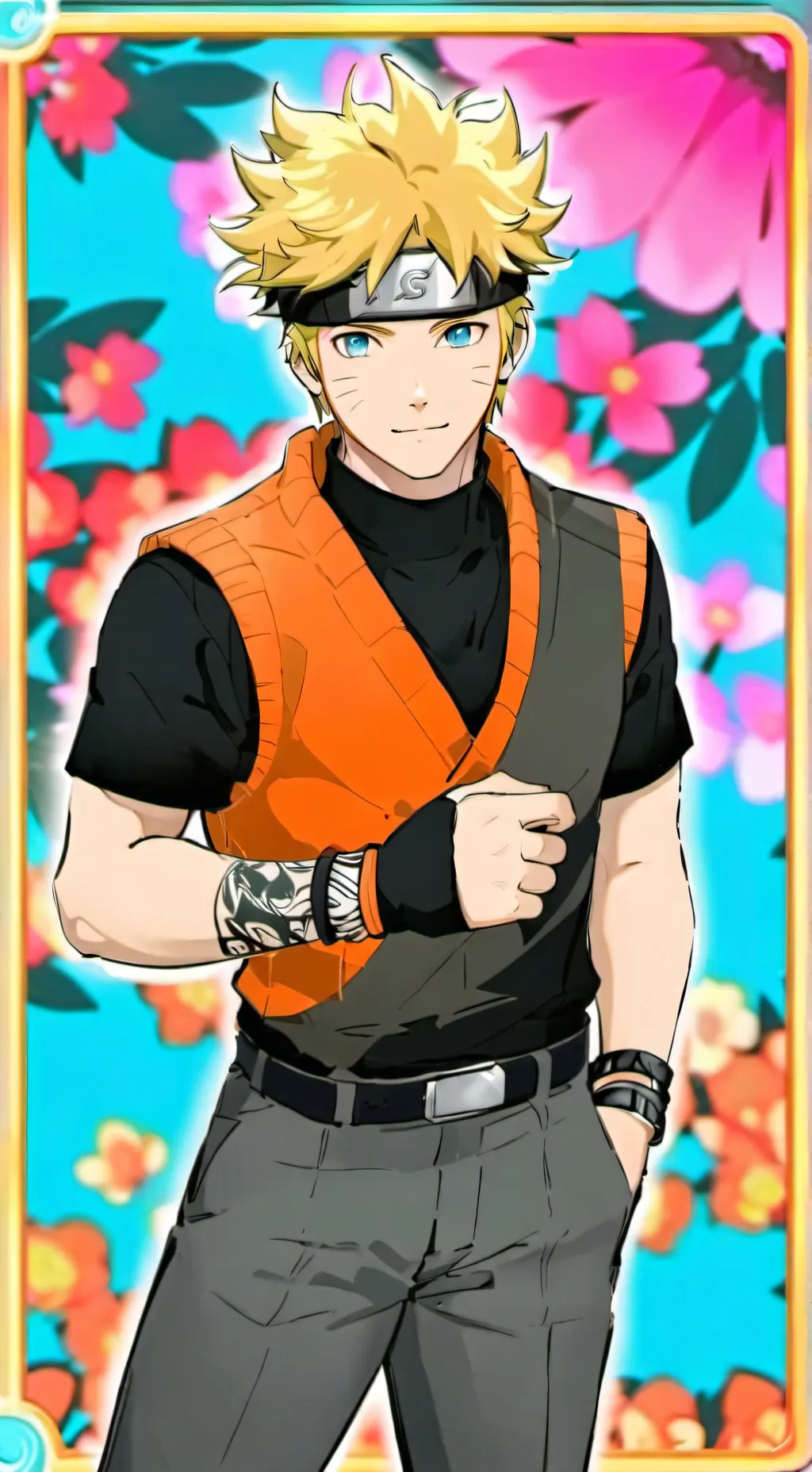 ai character: Naruto background