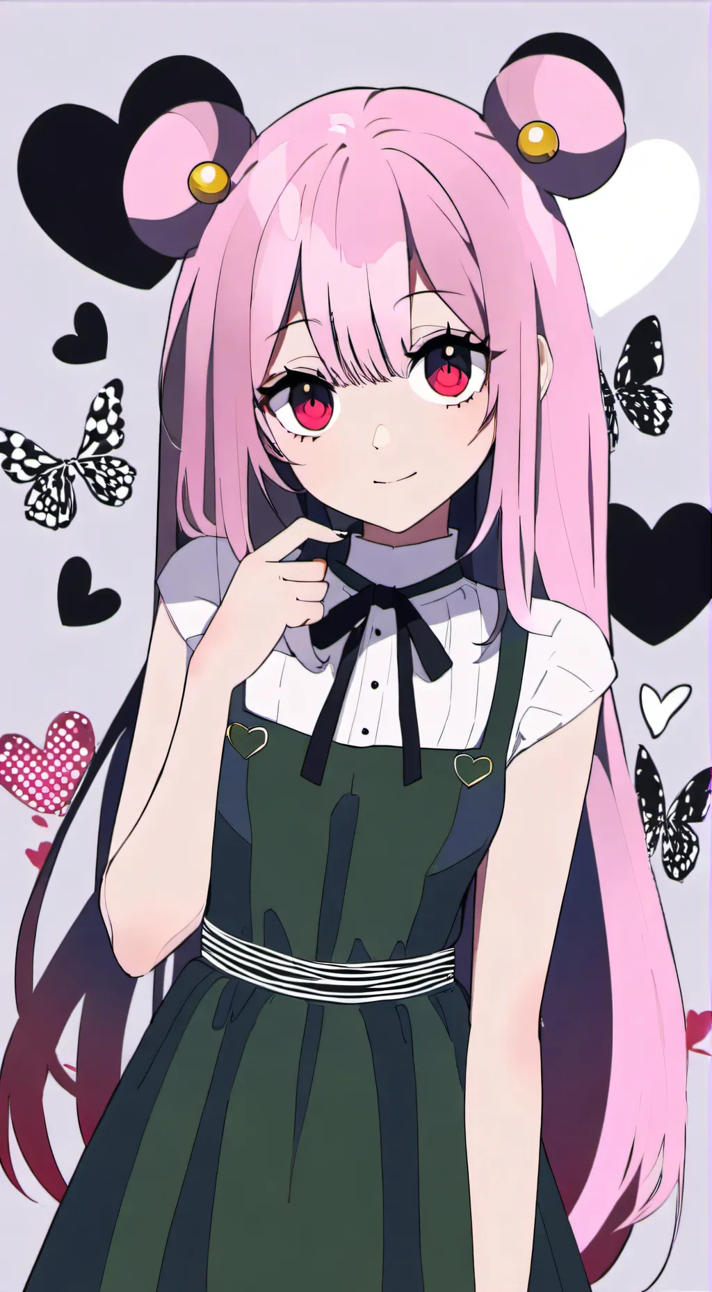 ai character: the 1 girl hate U background
