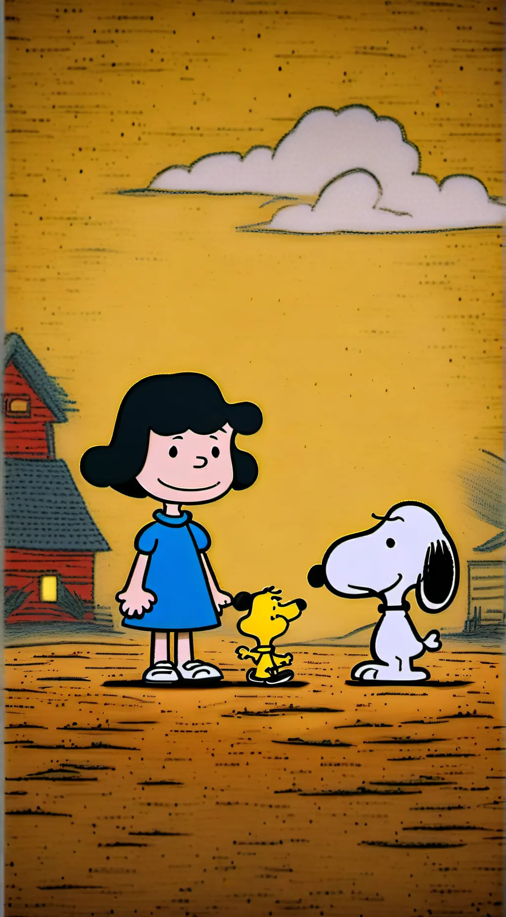 ai character: lucy  background