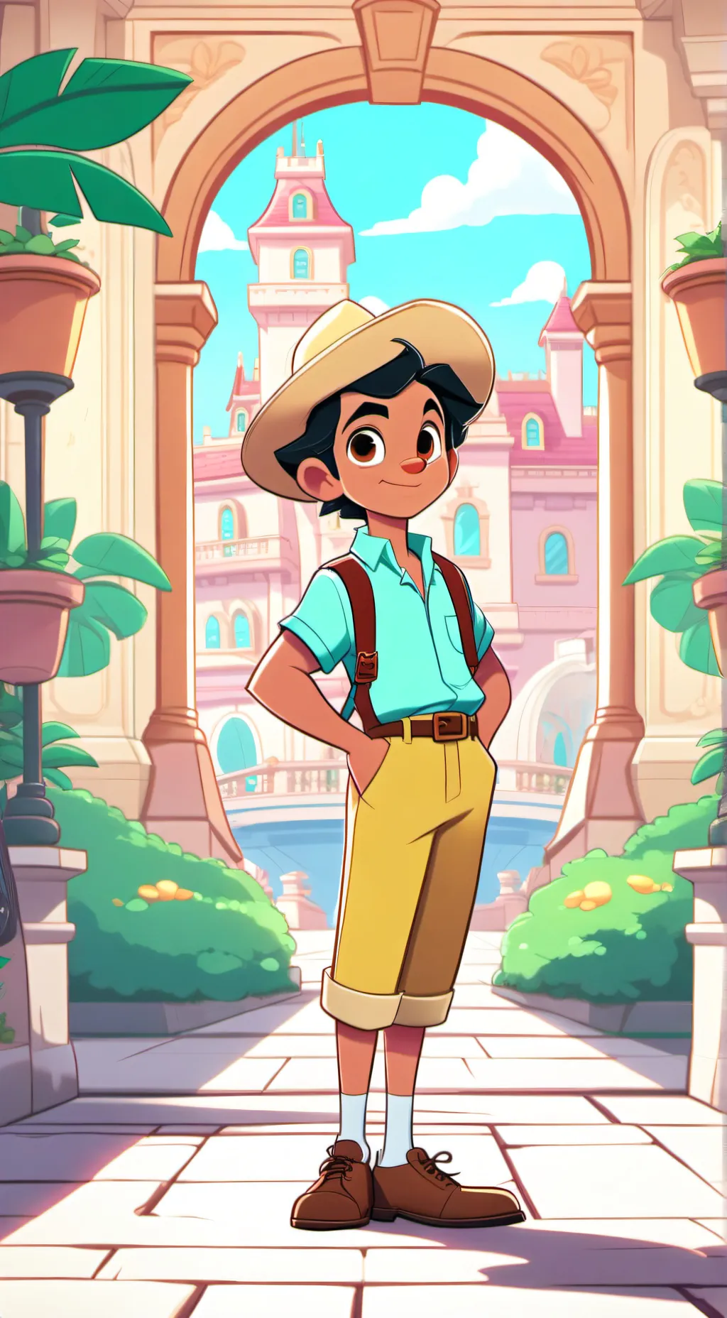 ai character: Fudêncio e amigos background