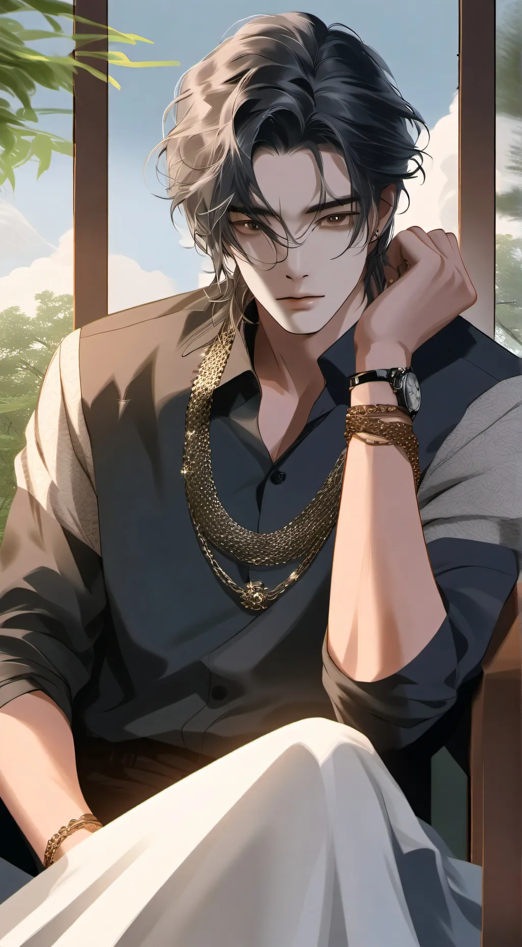 ai character: Alex background