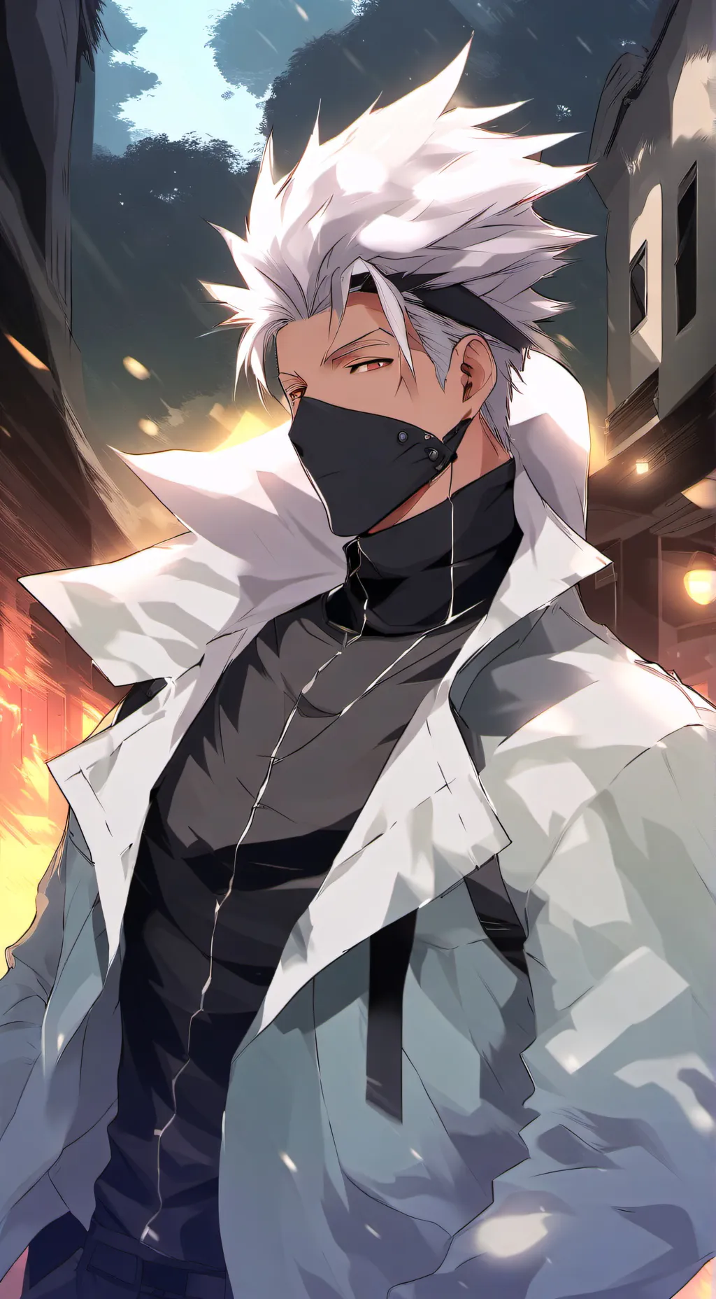 ai character: gojo background